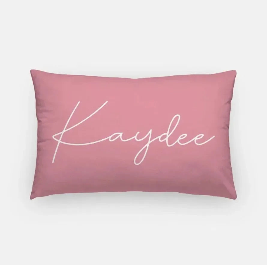 Kaydee Lumbar Pillow Pink