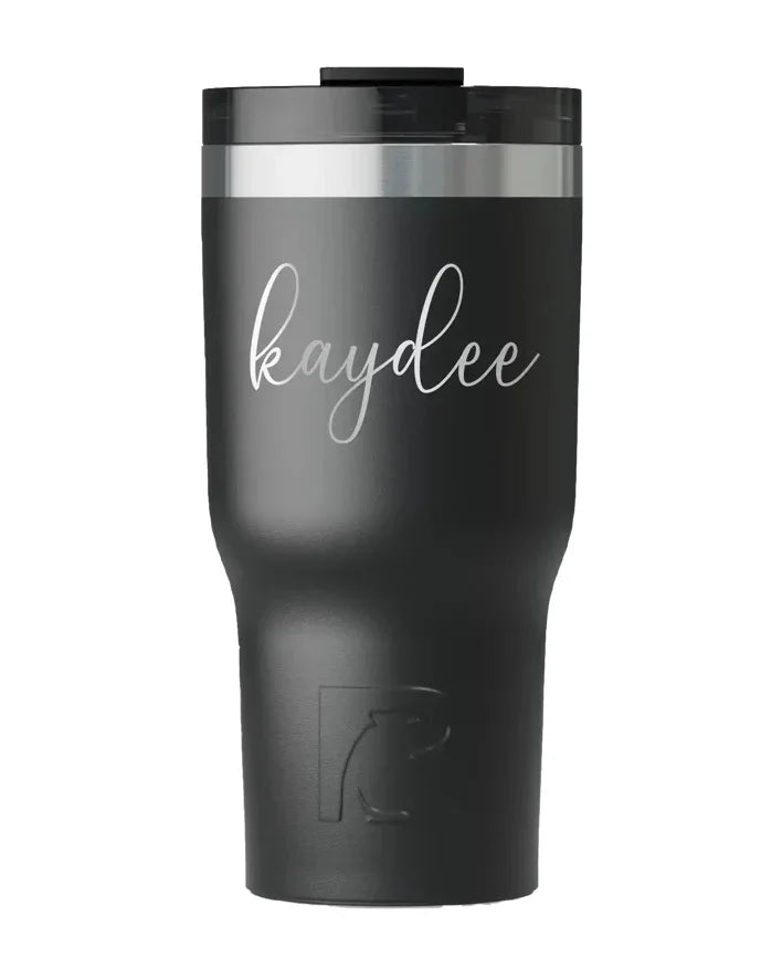 Kaydee RTIC 20 oz Essential Ceramic Lined Tumbler - Script
