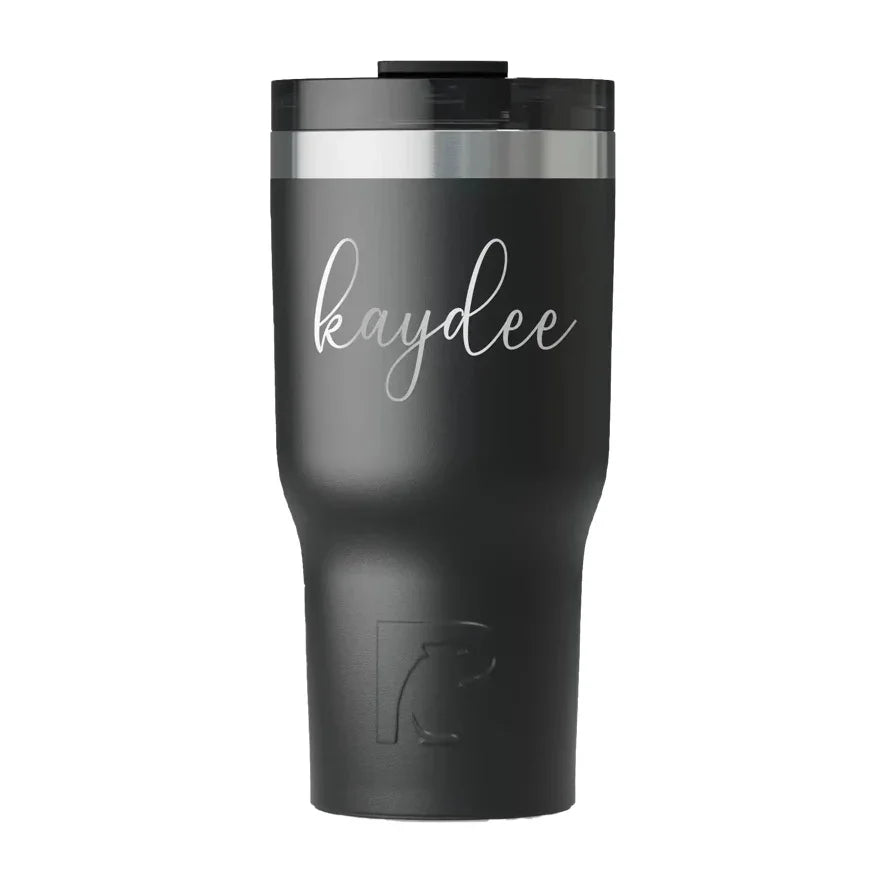 Kaydee RTIC 20 oz Essential Ceramic Lined Tumbler - Script