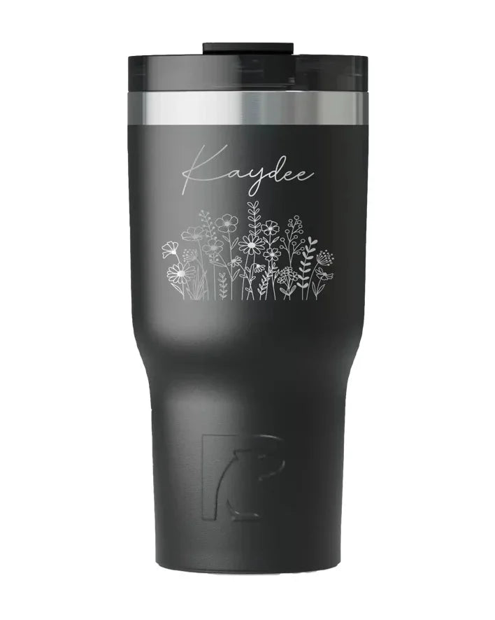 Kaydee RTIC 20 oz Essential Ceramic Lined Tumbler - Wildflowers