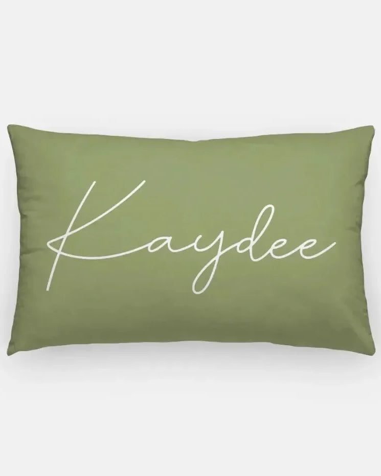 Kaydee Lumbar Pillow Olive Pillow Covers