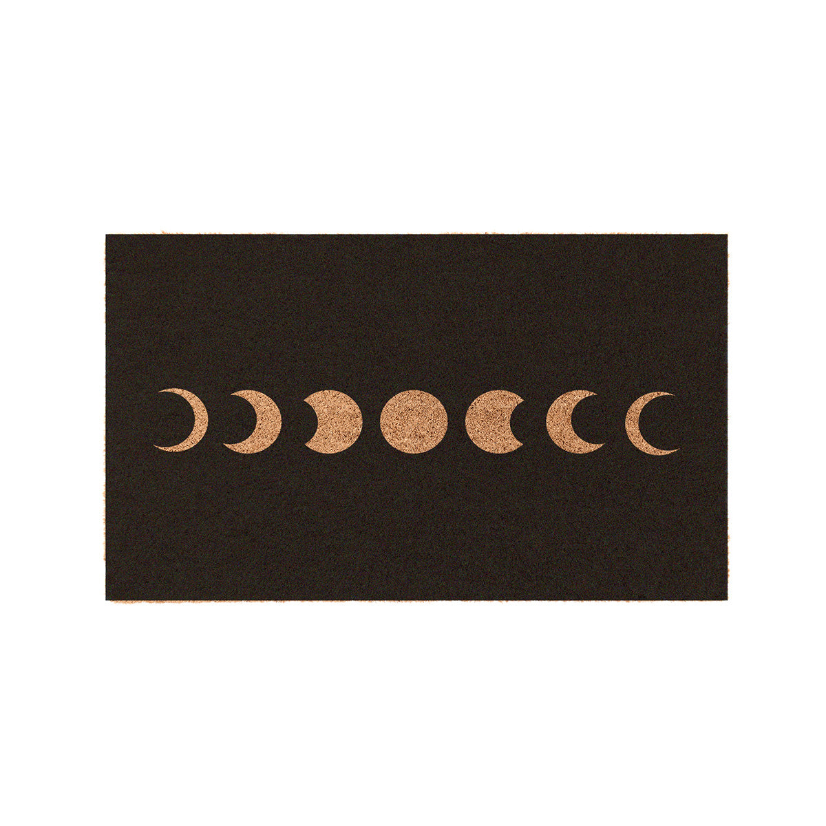 Moon Phase Knockout Coir Doormat Door Mats