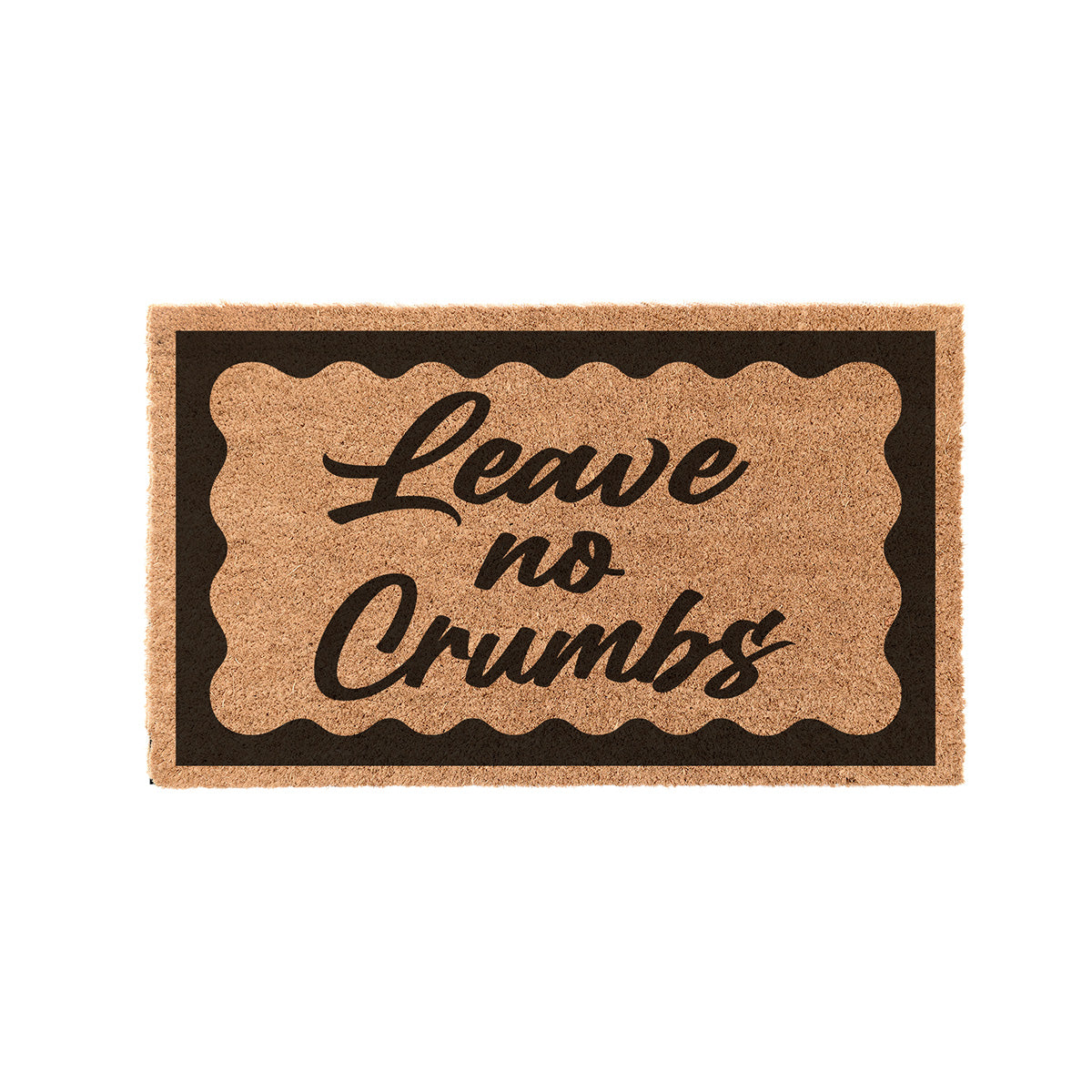 Leave No Crumbs Coir Doormat Door Mats