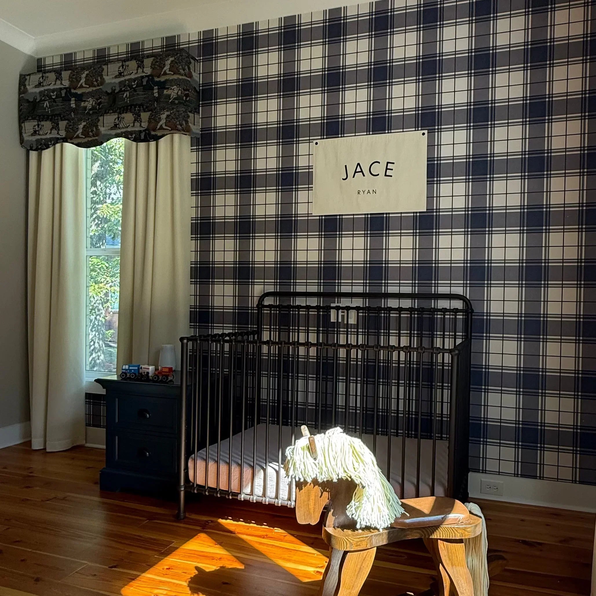 Corbin Peel & Stick Wallpaper by Hailey Kiefer Designs | Dorm Friendly