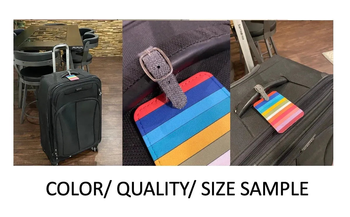 Appalachian State University (Set of 2) Luggage Tag Luggage Tags