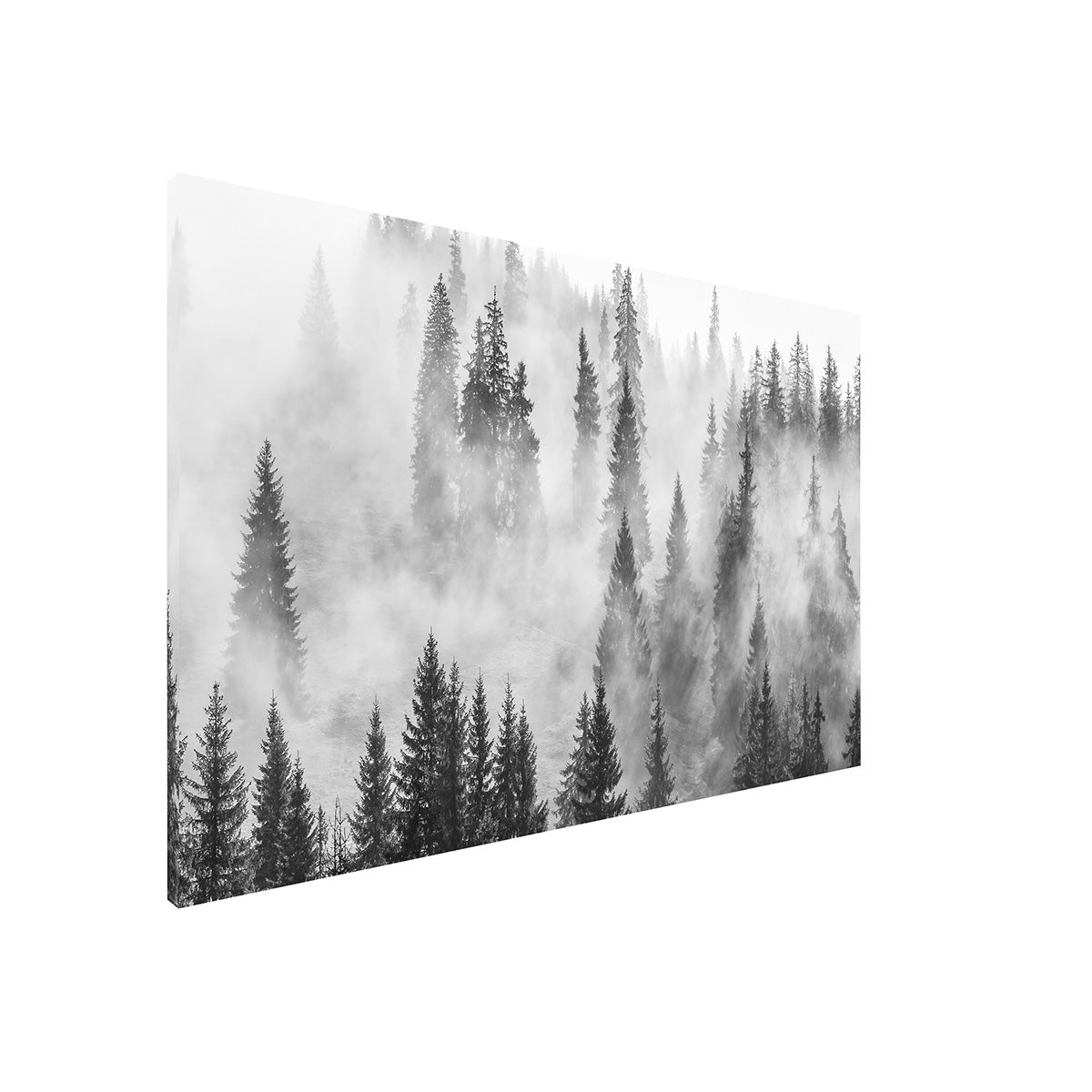 Misty Forest XL 3-in-1 Magnetic Dry-Erase Board Dry-Erase Board