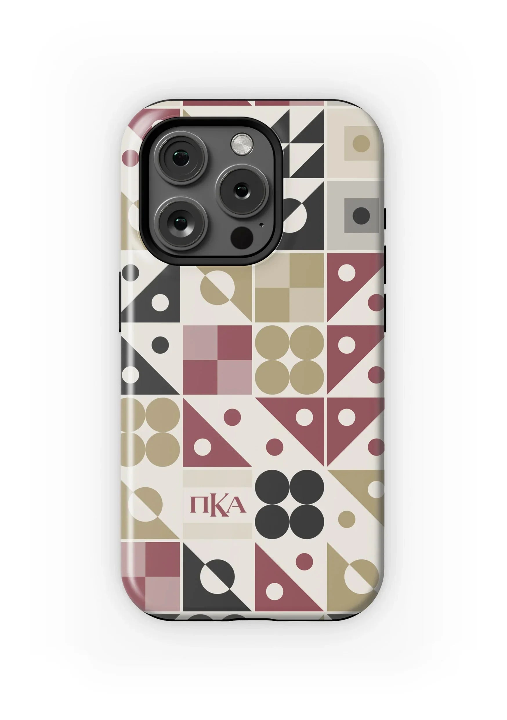 PIKE iPhone 16, 15, 14, 13 Mobile Phone Case - Geo Matte Mobile Phone Cases