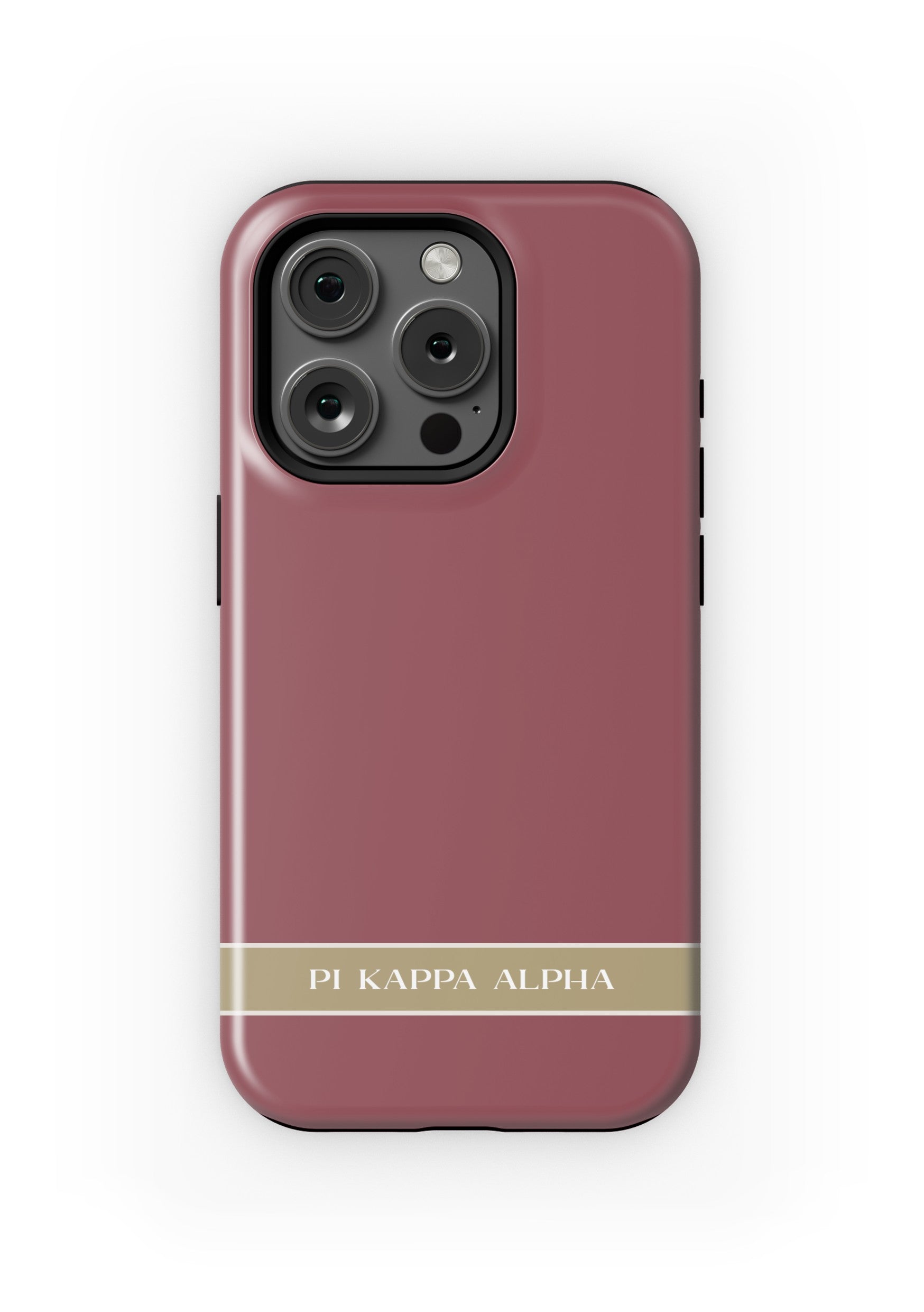 Pi Kappa Alpha iPhone 16, 15, 14, 13 Mobile Phone Case - Garnet Matte Mobile Phone Cases