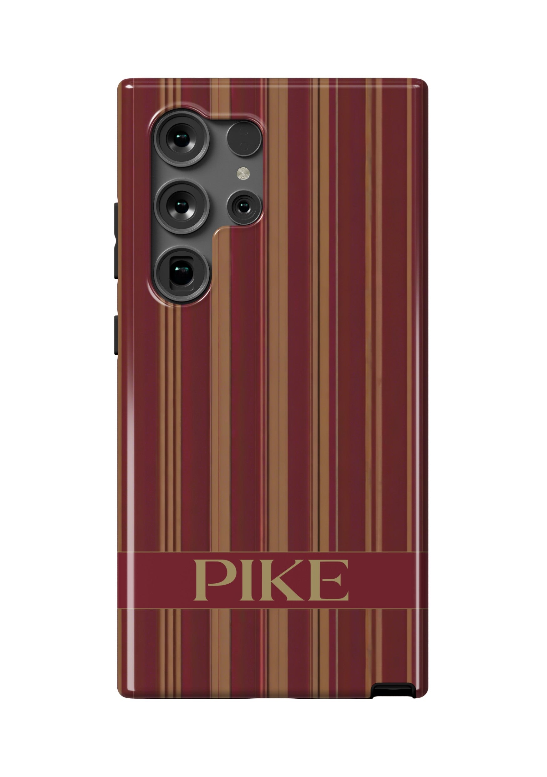 PIKE Samsung Galaxy 25, 24, 23 Mobile Phone Case - Stripes Gloss Mobile Phone Cases