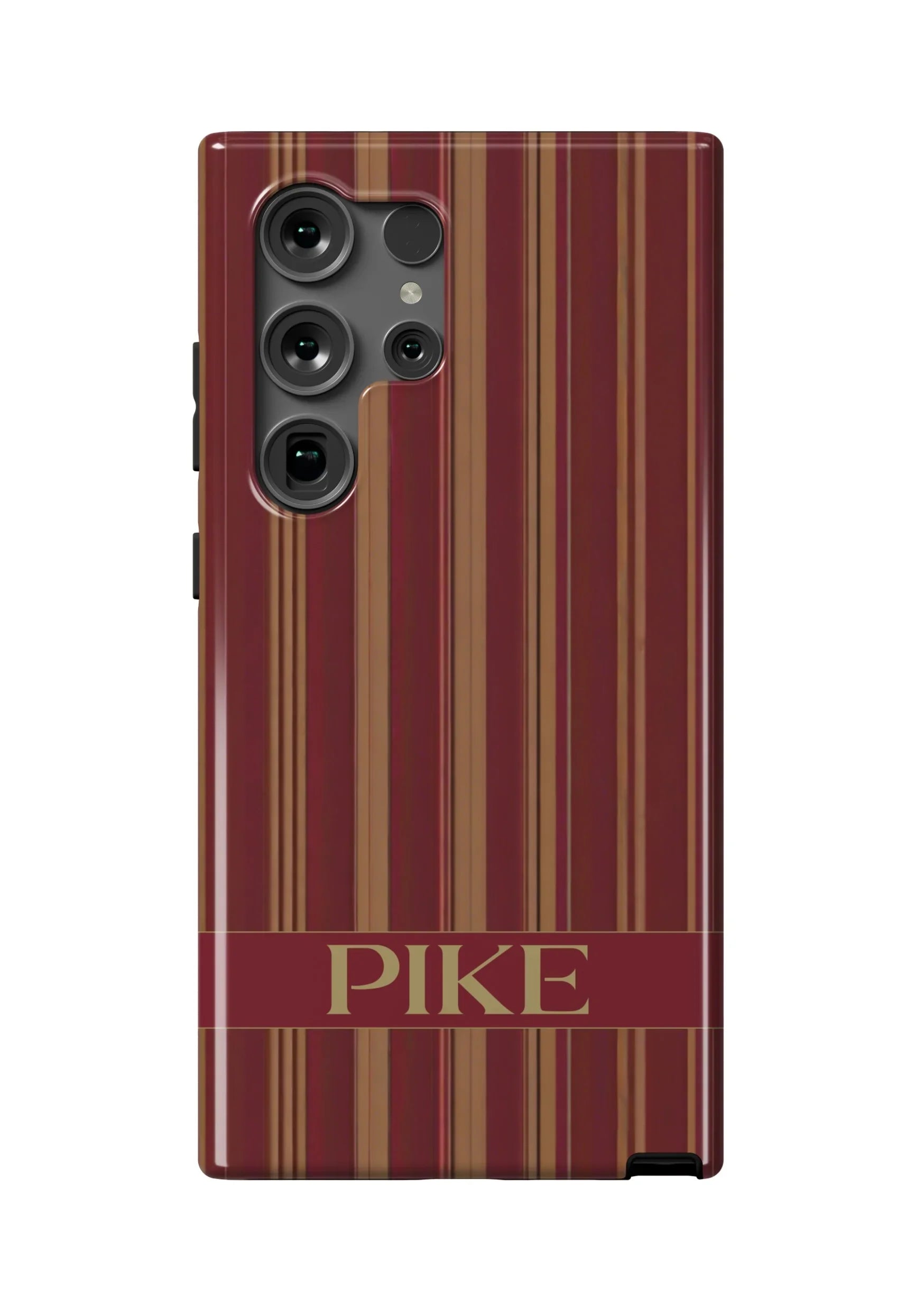 PIKE Samsung Galaxy 25, 24, 23 Mobile Phone Case - Stripes Gloss Mobile Phone Cases