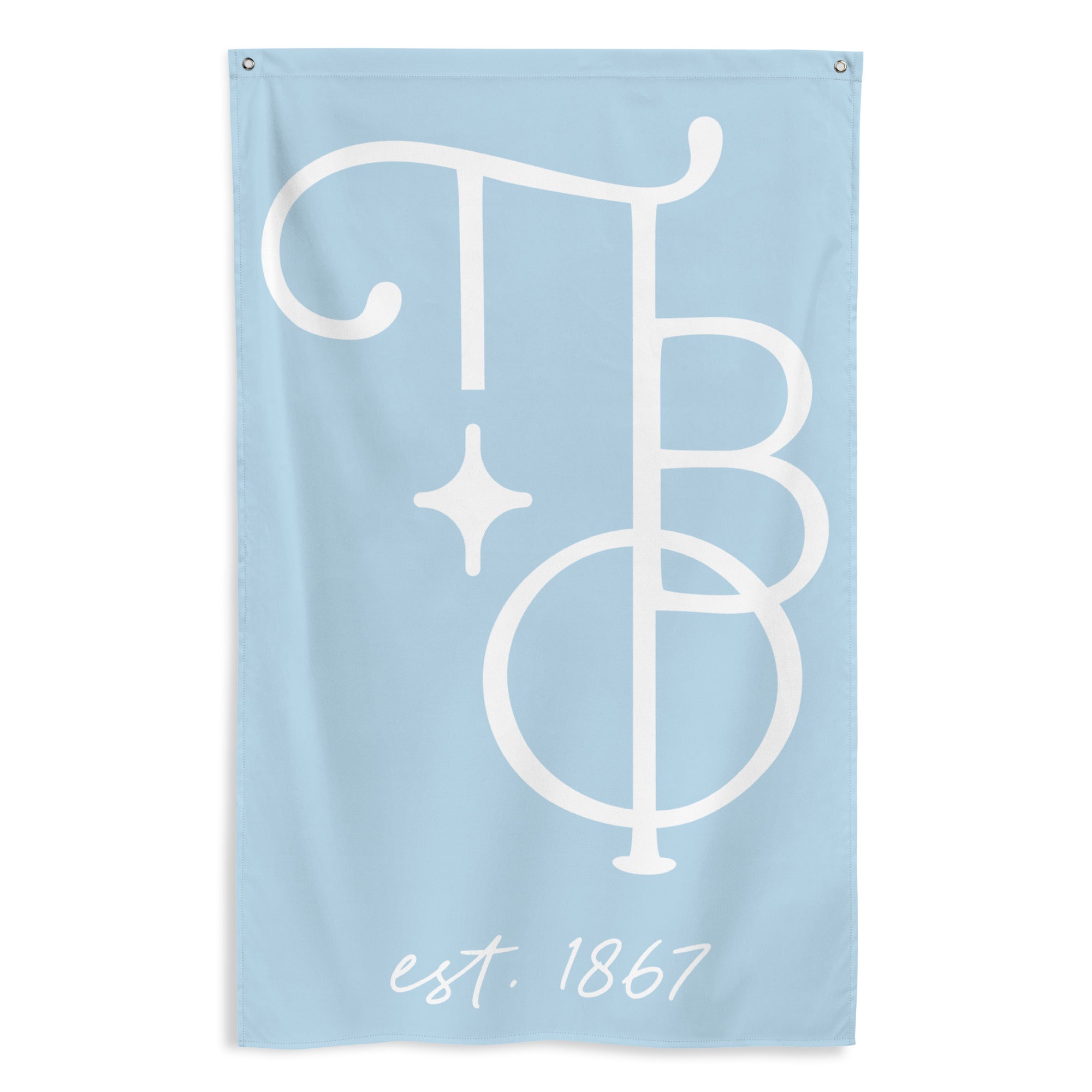 Pi Beta Phi Greek Letters Flag | Pi Phi Dorm Decor | Sorority Gifts