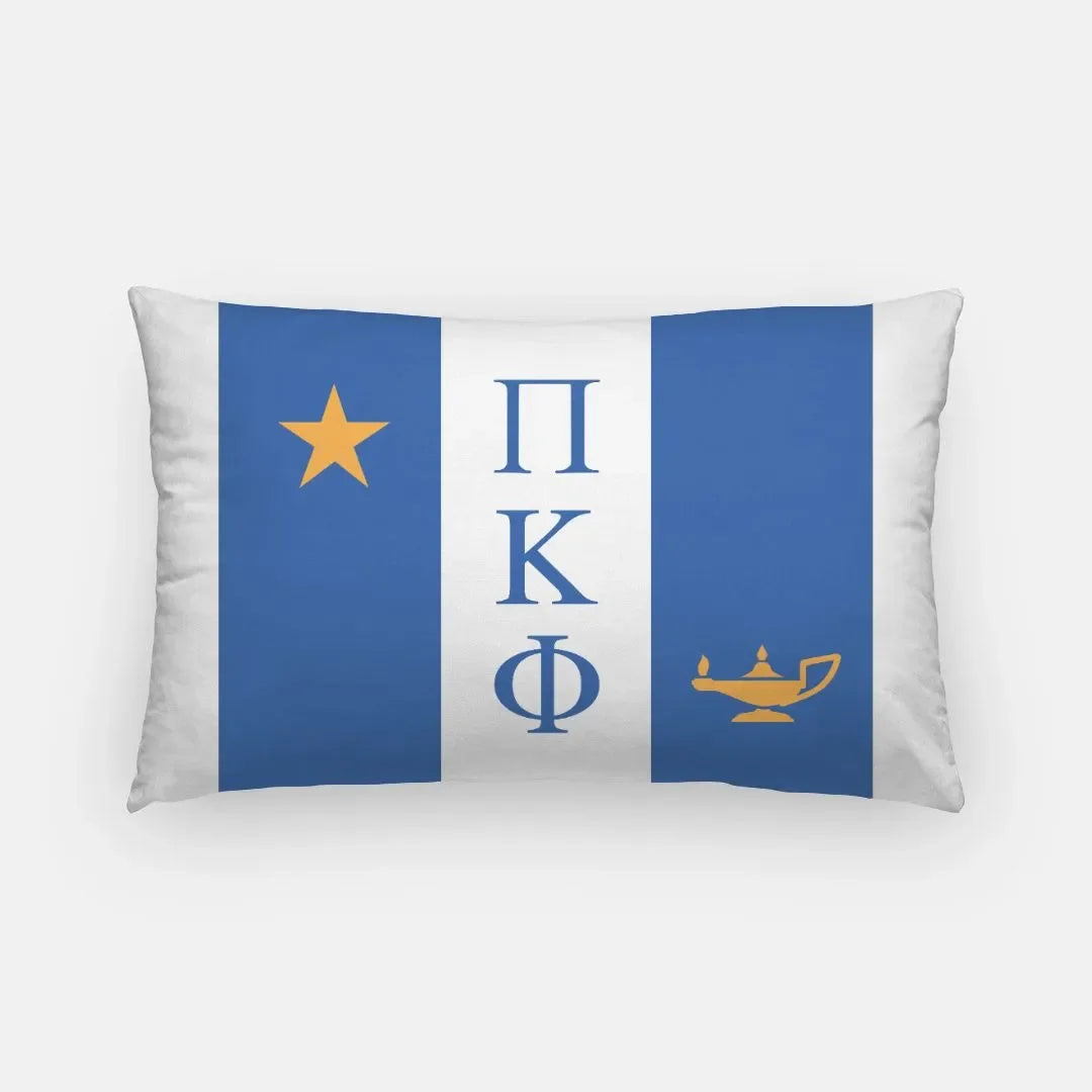 Pi Kappa Phi Flag Lumbar Pillow Cover Pillow Covers