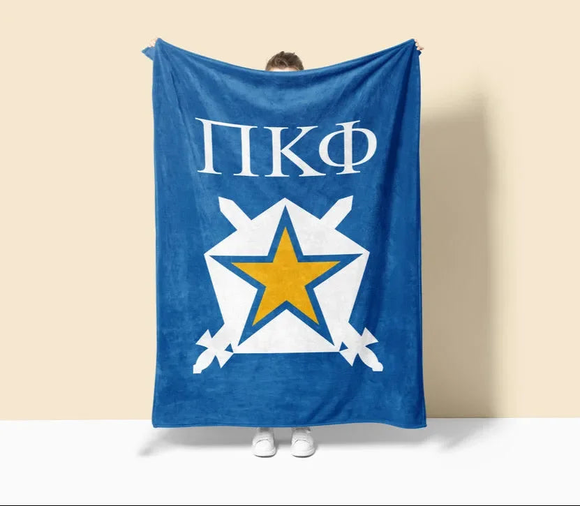 Pi Kappa Phi XL 60x80 Blanket - Shield Throw Blankets