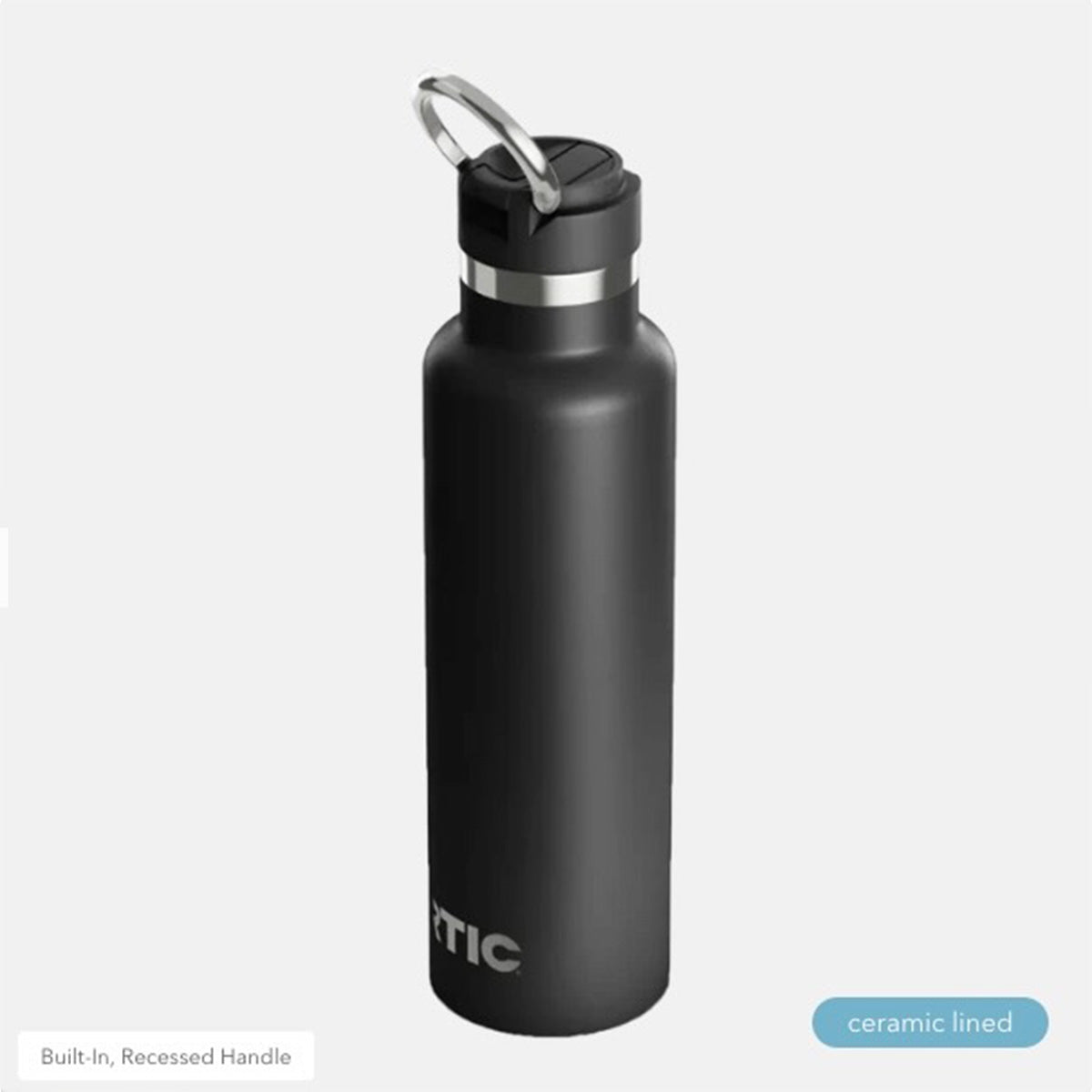 RTIC 20 oz Journey Ceramic Lined Water Bottle - Campus Greek Fit