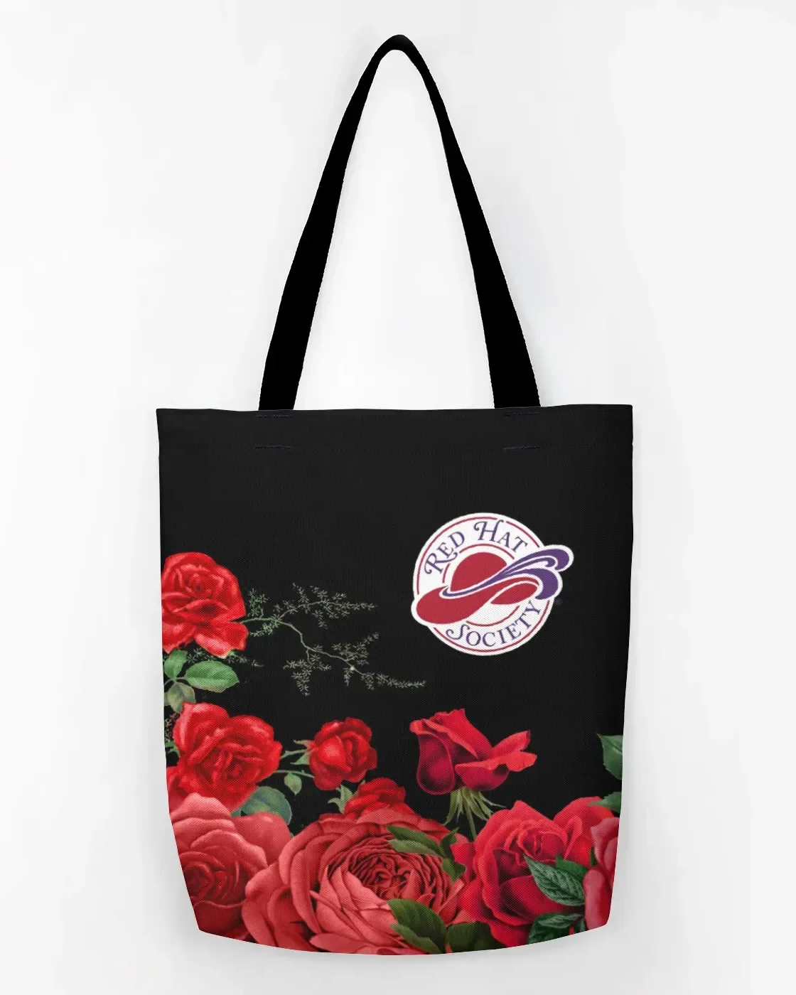 Red Hat Society Red Roses Tote Bag Tote Bags