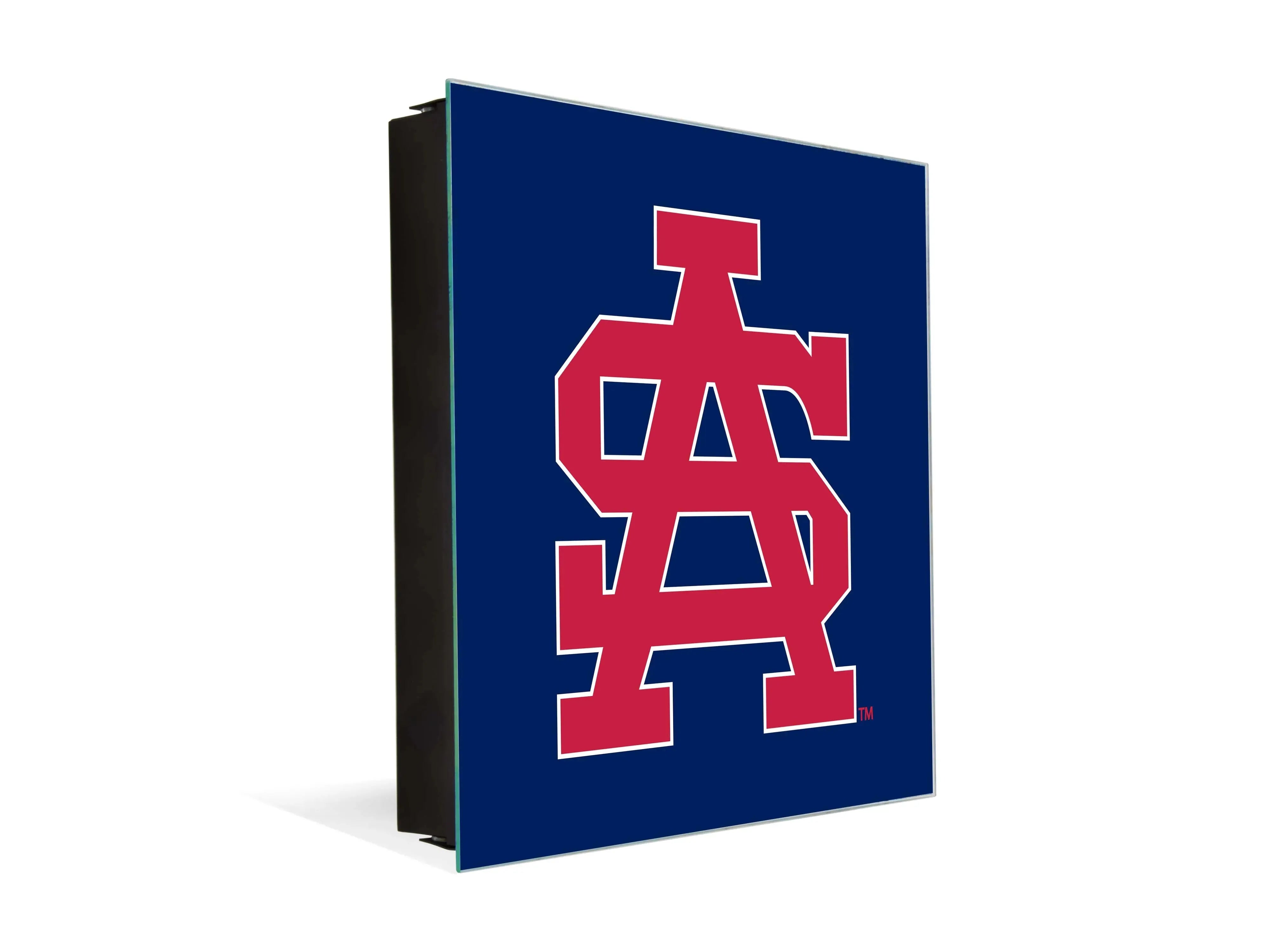 3-in-1 University of South Alabama Magnetic Dry-Erase Key Box - SA Letters Blue Key Box