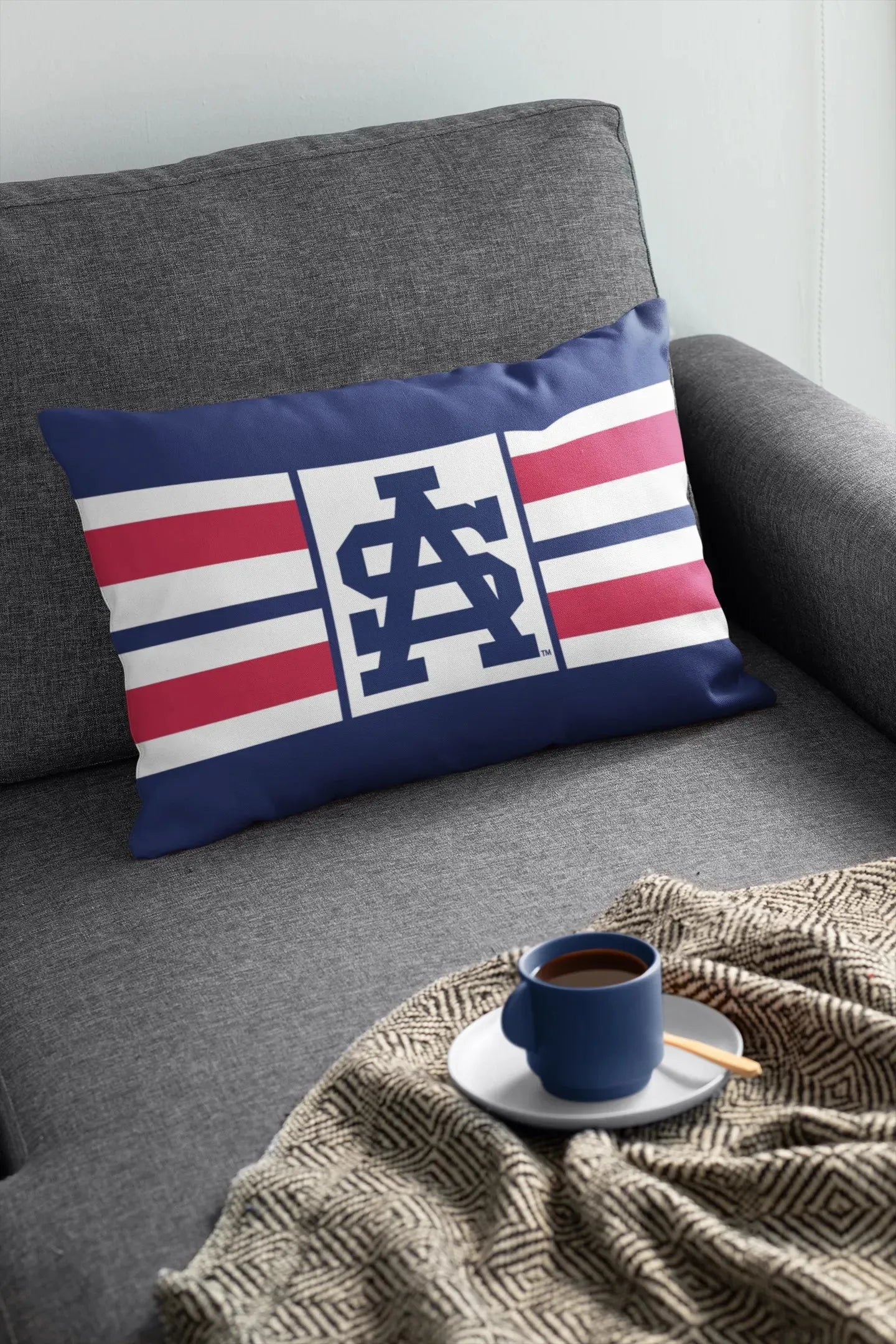 University of South Alabama "SA" Lumbar Pillow Cover Pillow Covers