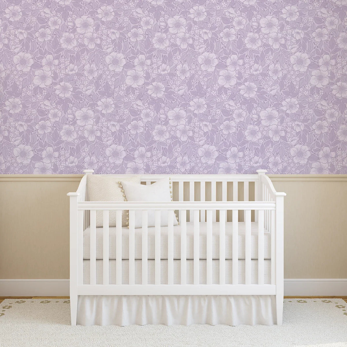 Abby Peek & Stick Wallpaper by Zanet From Wonderland | Dorm Decor | Campus Greek Fit