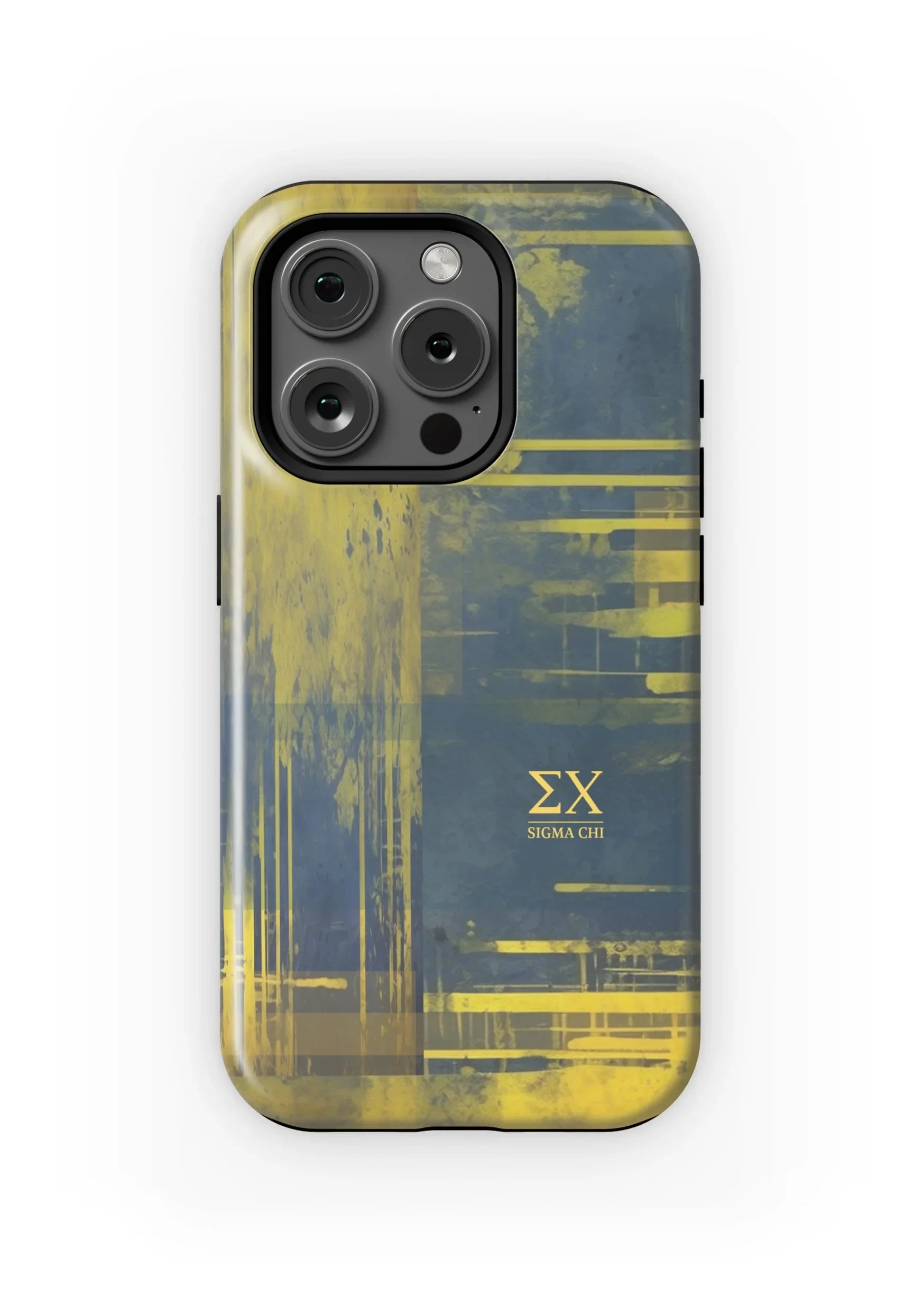 Sigma Chi iPhone 16, 15, 14, 13 Mobile Phone Case - Grunge Matte Mobile Phone Cases