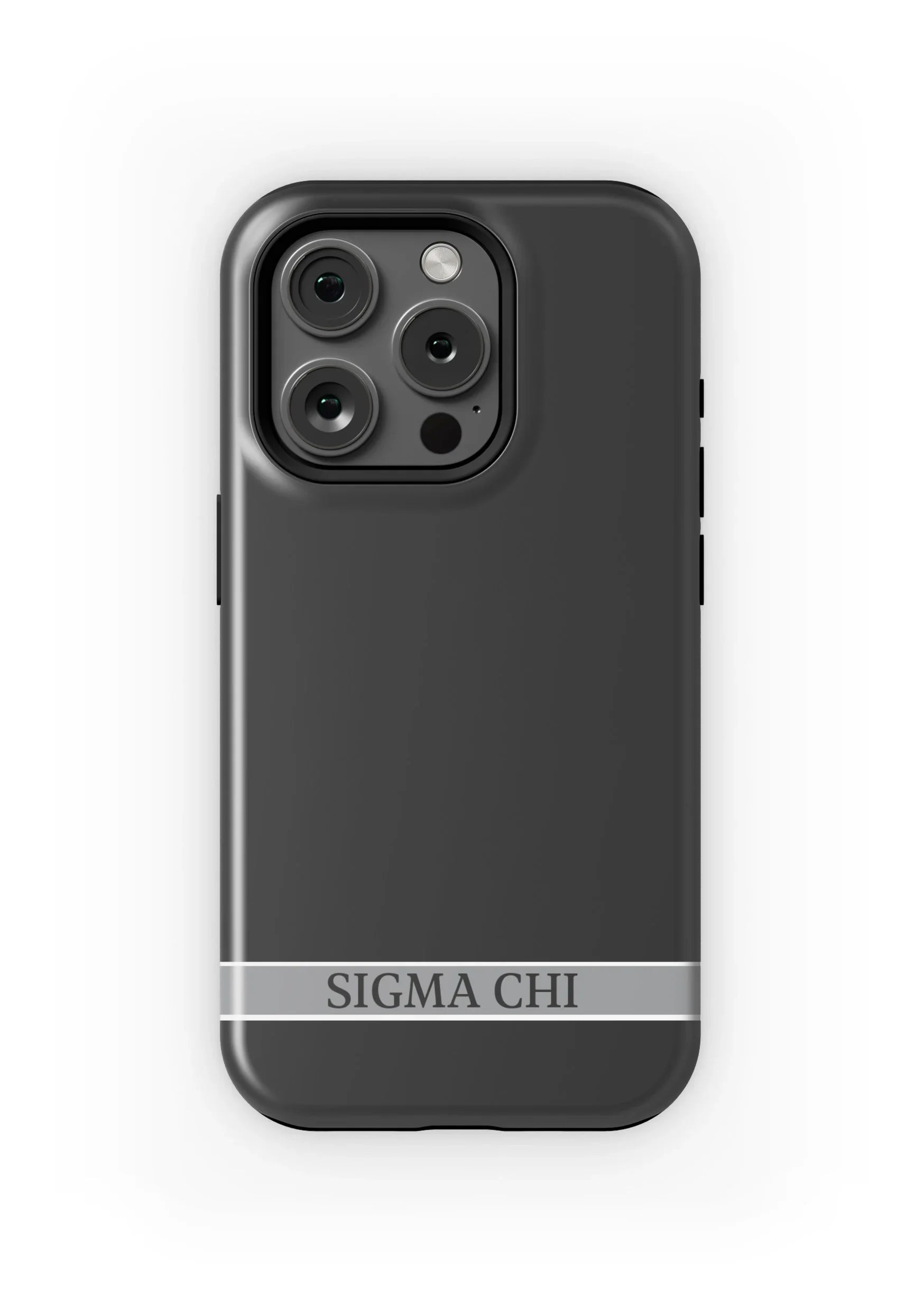 Sigma Chi iPhone 16, 15, 14, 13 Mobile Phone Case - Black Matte Mobile Phone Cases