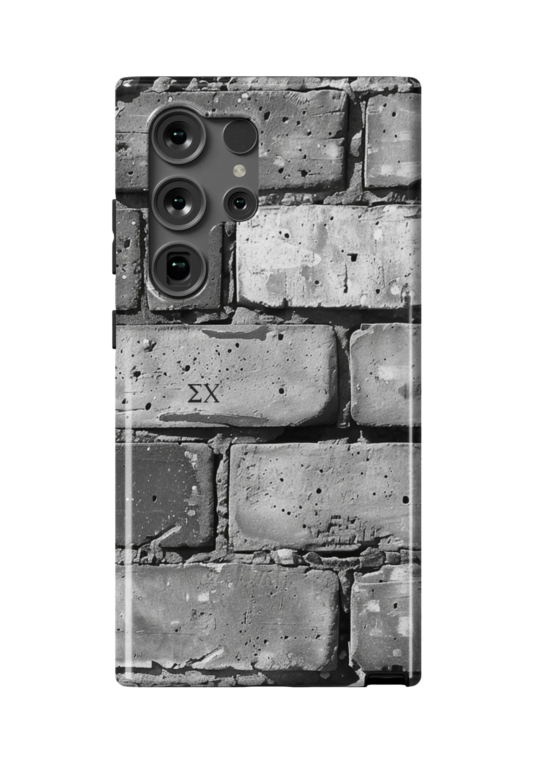 Sigma Chi Samsung Galaxy 25, 24, 23 Mobile Phone Case -Stone Gloss Mobile Phone Cases