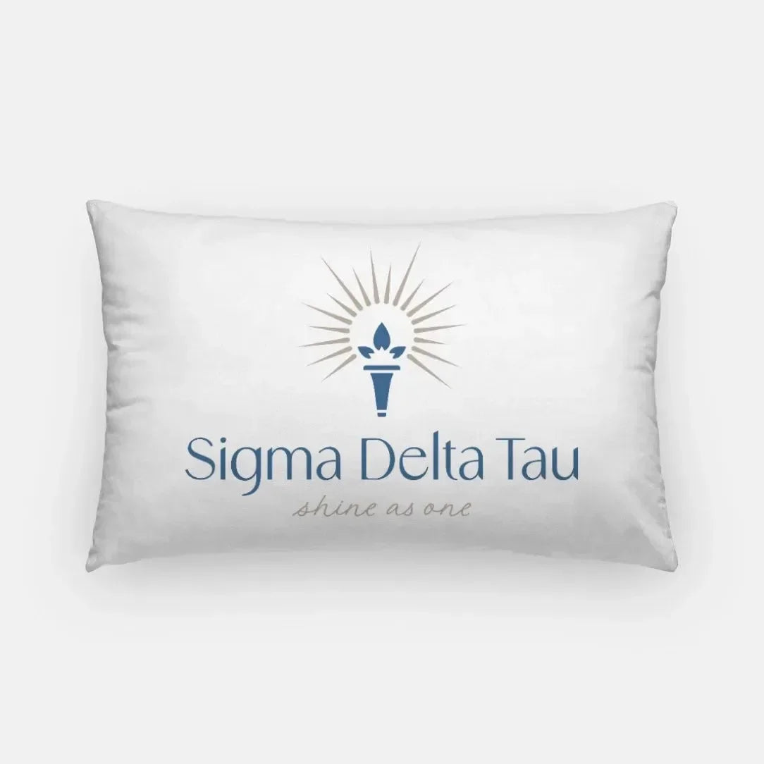 Sigma Delta Tau Lumbar Pillow Cover Full Color