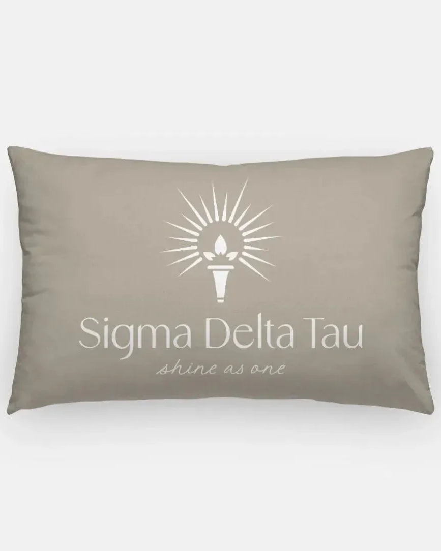 Sigma Delta Tau Lumbar Pillow Cafe