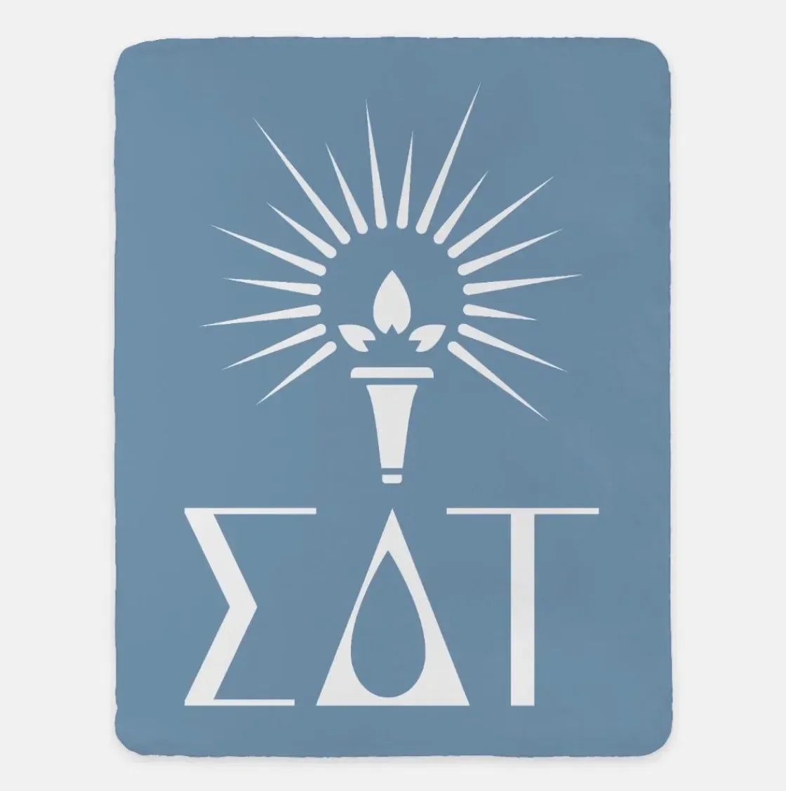 Sigma Delta Tau XL 60x80 Sherpa Throw