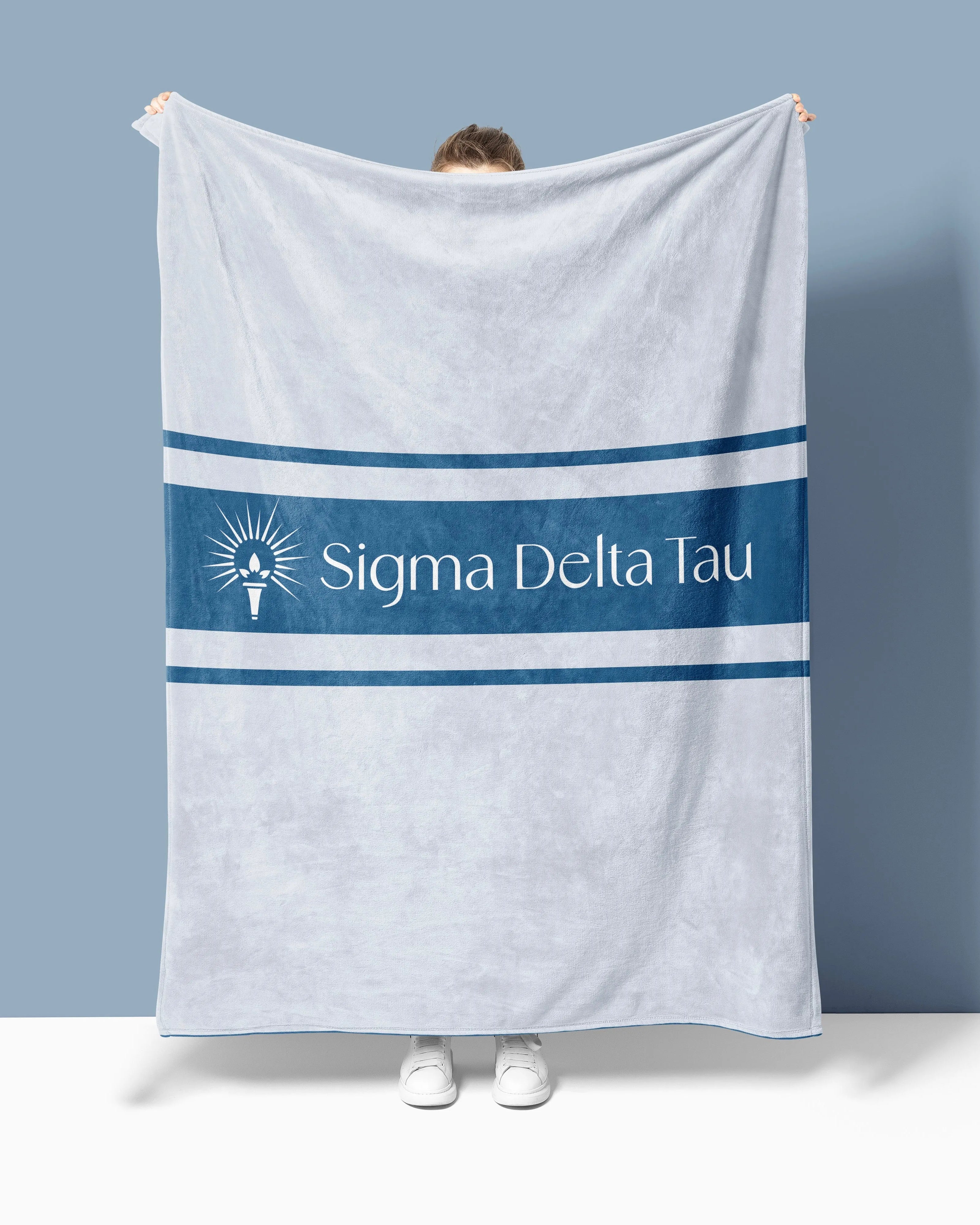 Sigma Delta Tau XL 60x80 Sherpa Throw Blanket - Traditional
