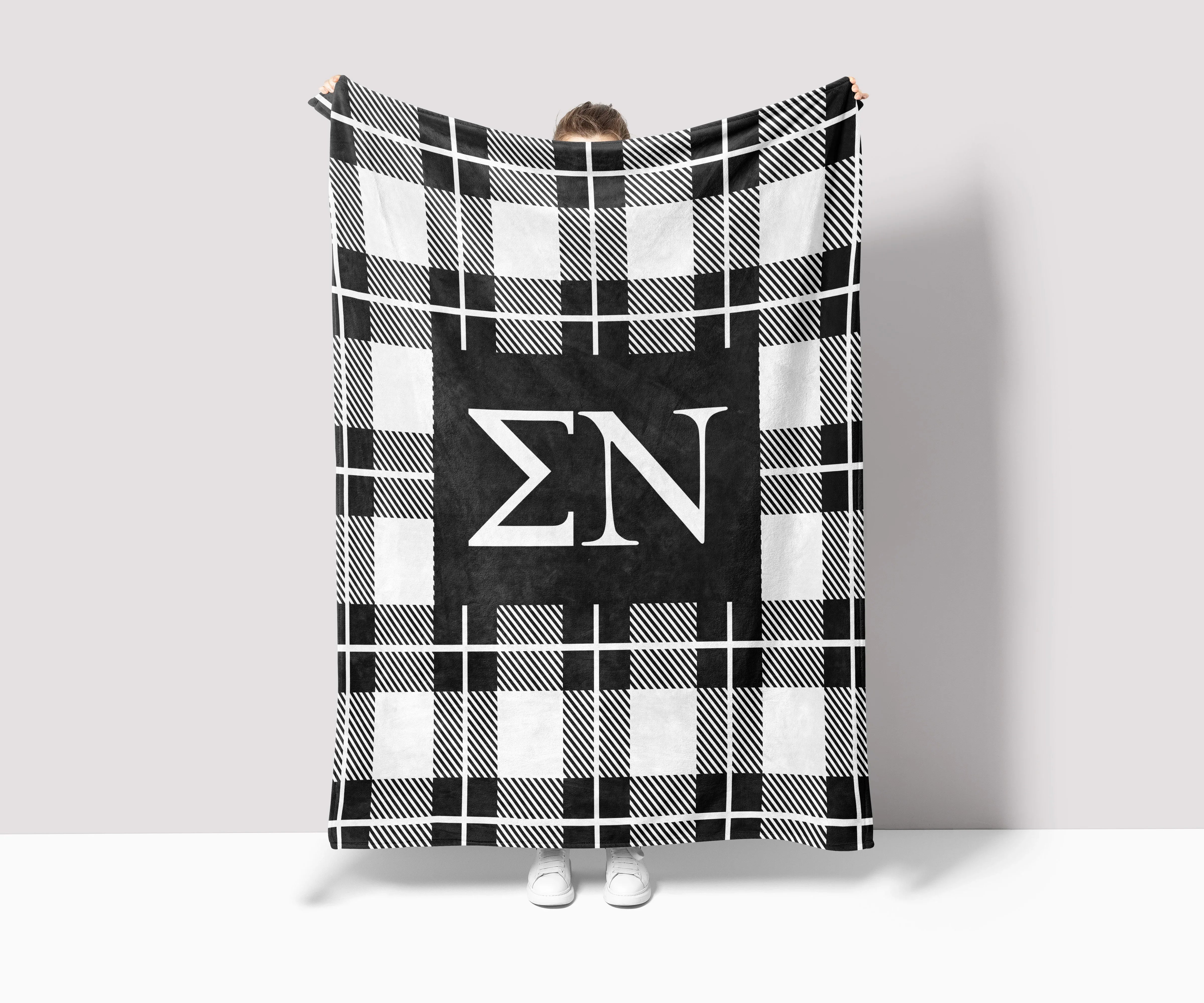 Sigma Nu XL 60x80 Blanket | Sig Nu Fraternity Merch | Custom Gifts