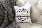 Alpha Gamma Delta 18" Throw Pillow Cover - Sisters For Life Pillow Covers