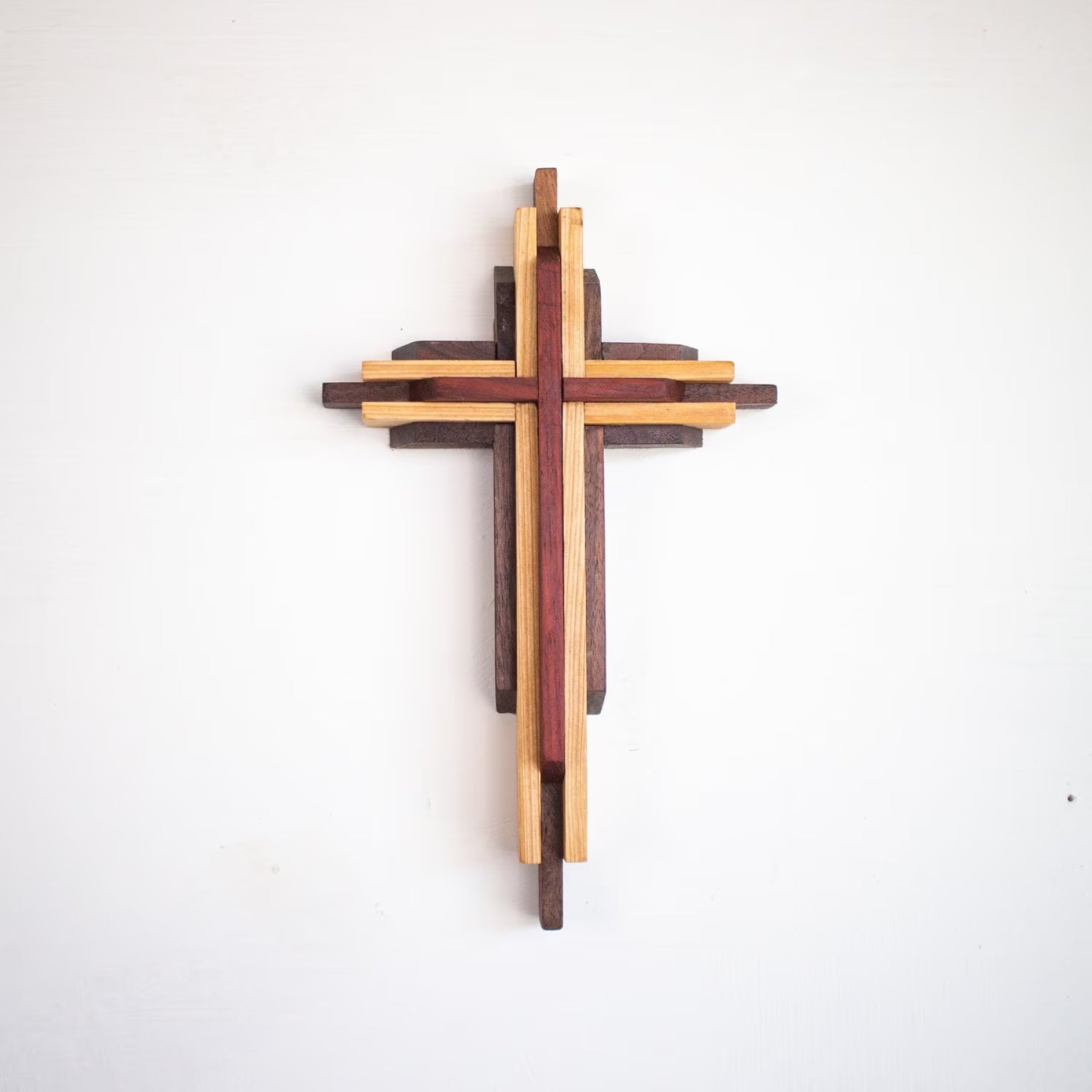 Small Layered Cross | Dorm Decor | Religious Gifts