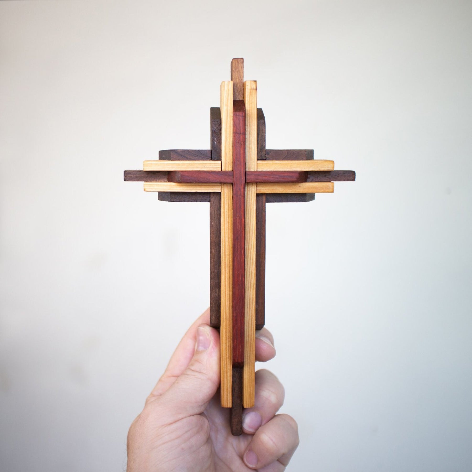Small Layered Cross | Dorm Decor | Religious Gifts