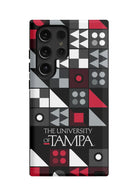 University of Tampa Samsung Galaxy 24, 23 Mobile Phone Case - Geo Gloss Mobile Phone Cases