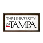 University of Tampa Traditional Wood Sign- 12"x24" Wall Art & Signs