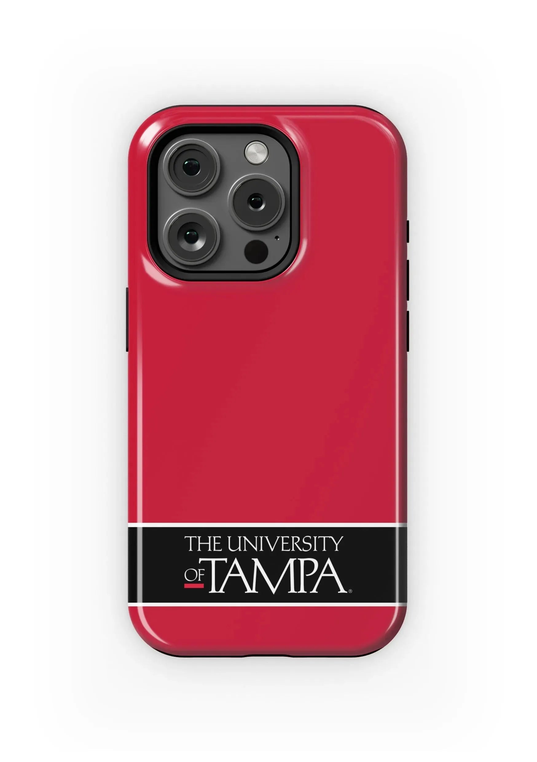 University of Tampa iPhone 15, 14, 13 Mobile Phone Case - Red Gloss Mobile Phone Cases