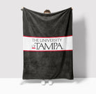 University of Tampa XL 60x80 Traditional Sherpa Blanket Throw Blankets