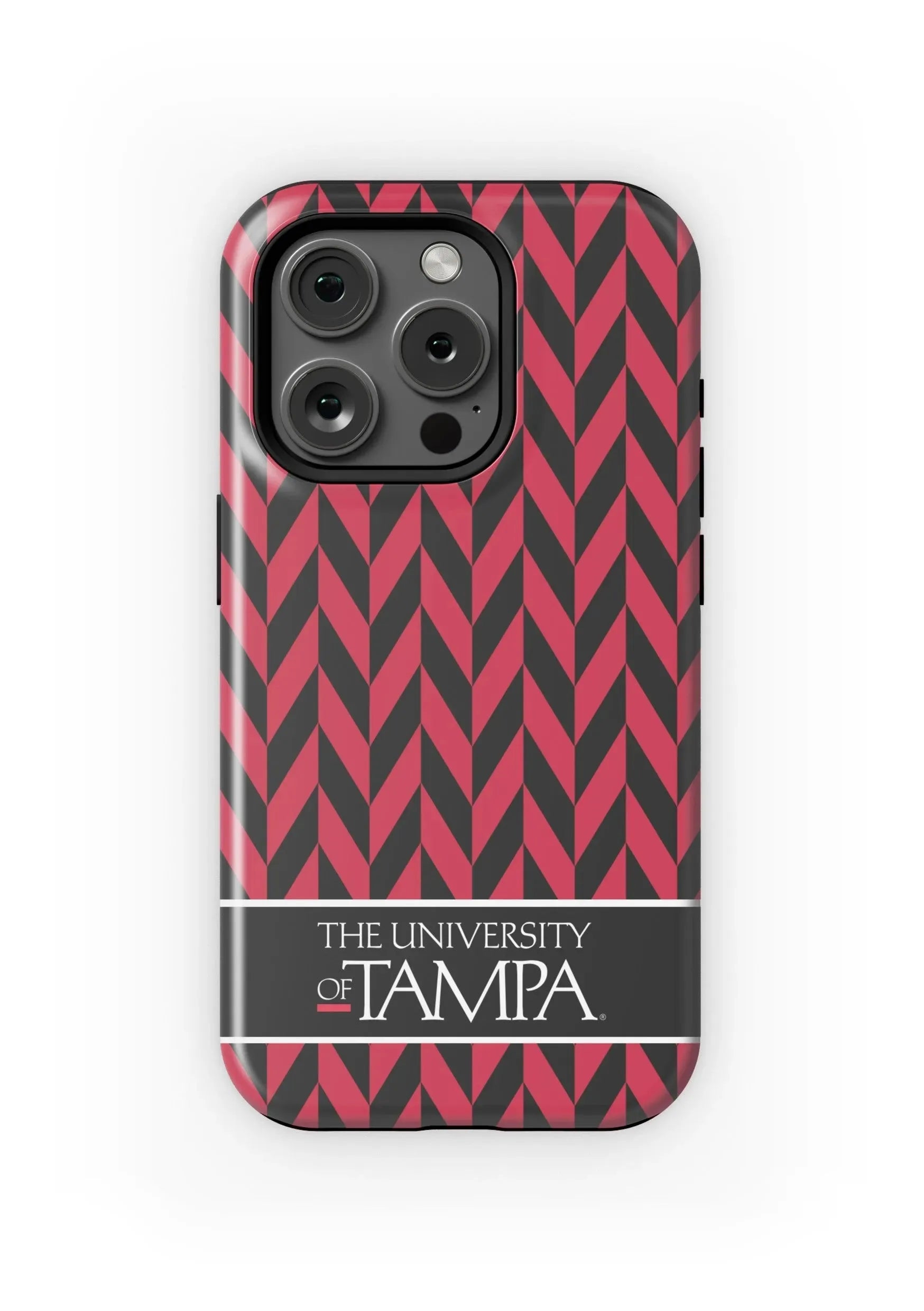 University of Tampa iPhone 15, 14, 13 Mobile Phone Case - Zig Zag Matte Mobile Phone Cases