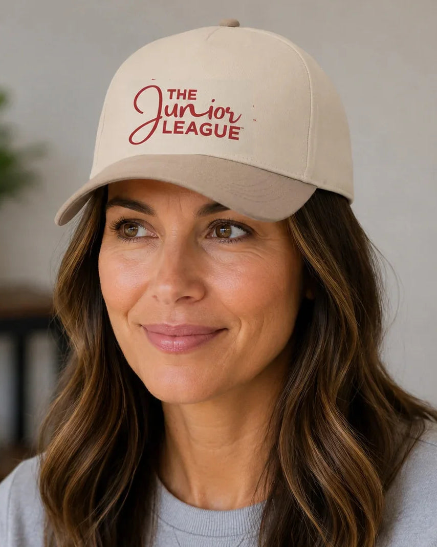 The Junior League Script Baseball Cap