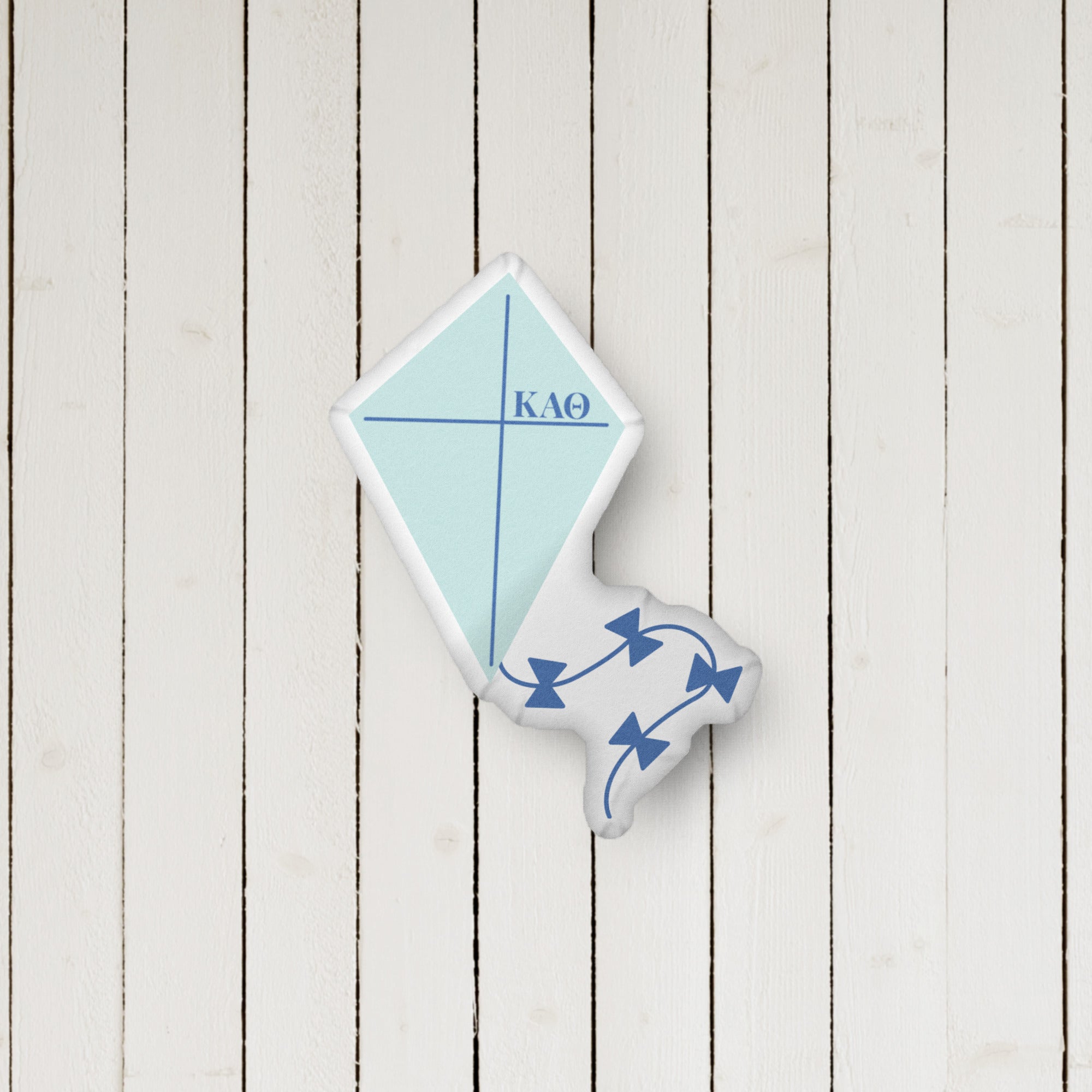 Kappa Alpha Theta Kite Custom-Shape Throw Pillow | Big Little Gifts