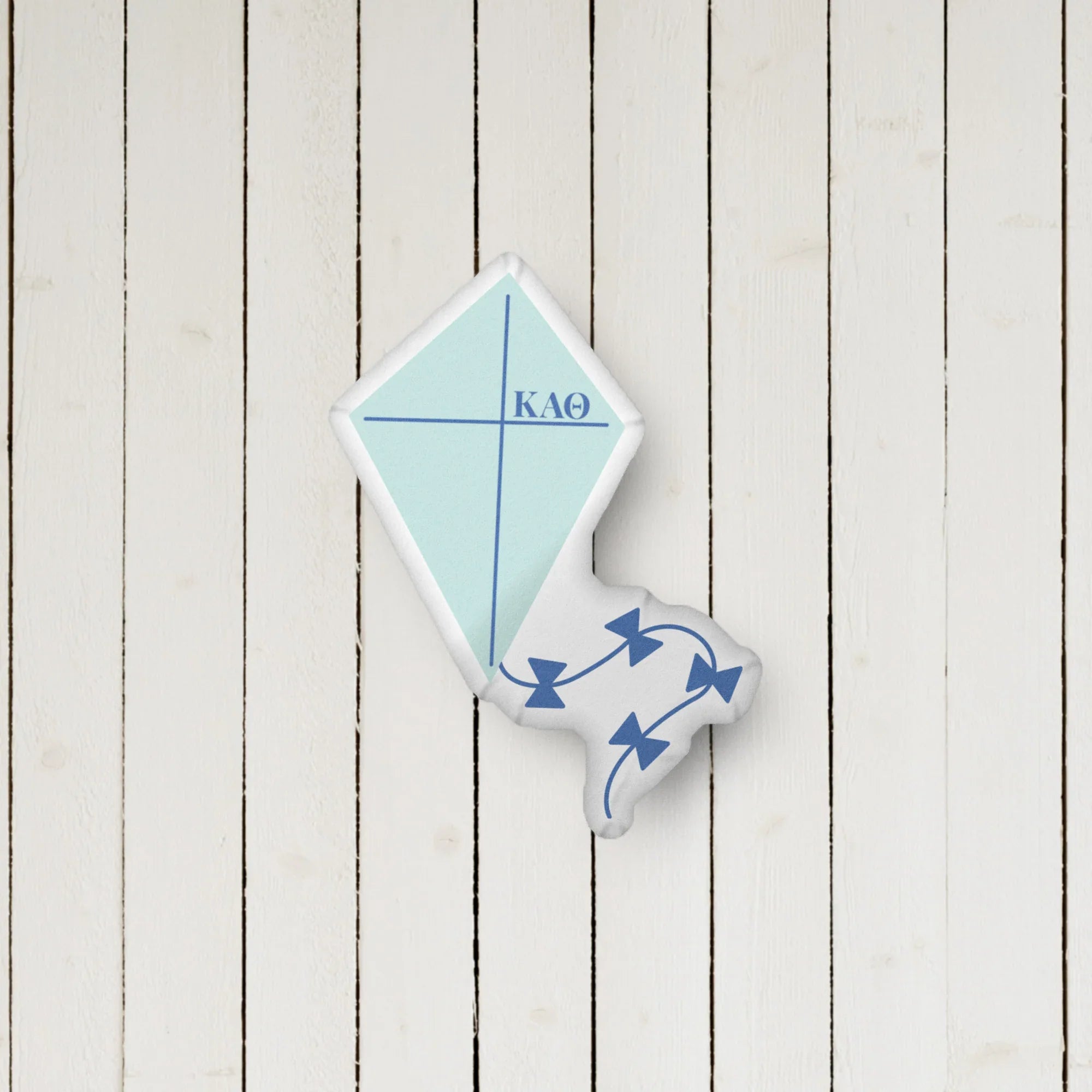 Kappa Alpha Theta Kite Custom-Shape Throw Pillow | Big Little Gifts