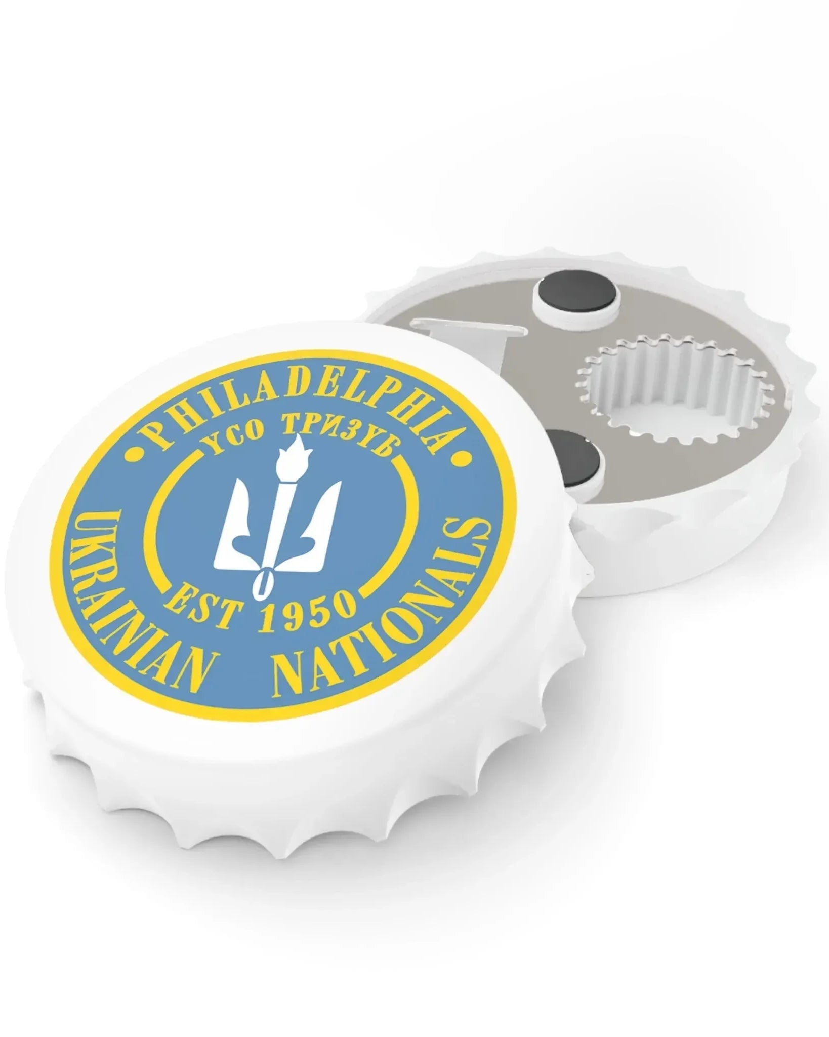 Philadelphia Ukrainian Nationals Magnetic Bottle Opener Bottle Openers