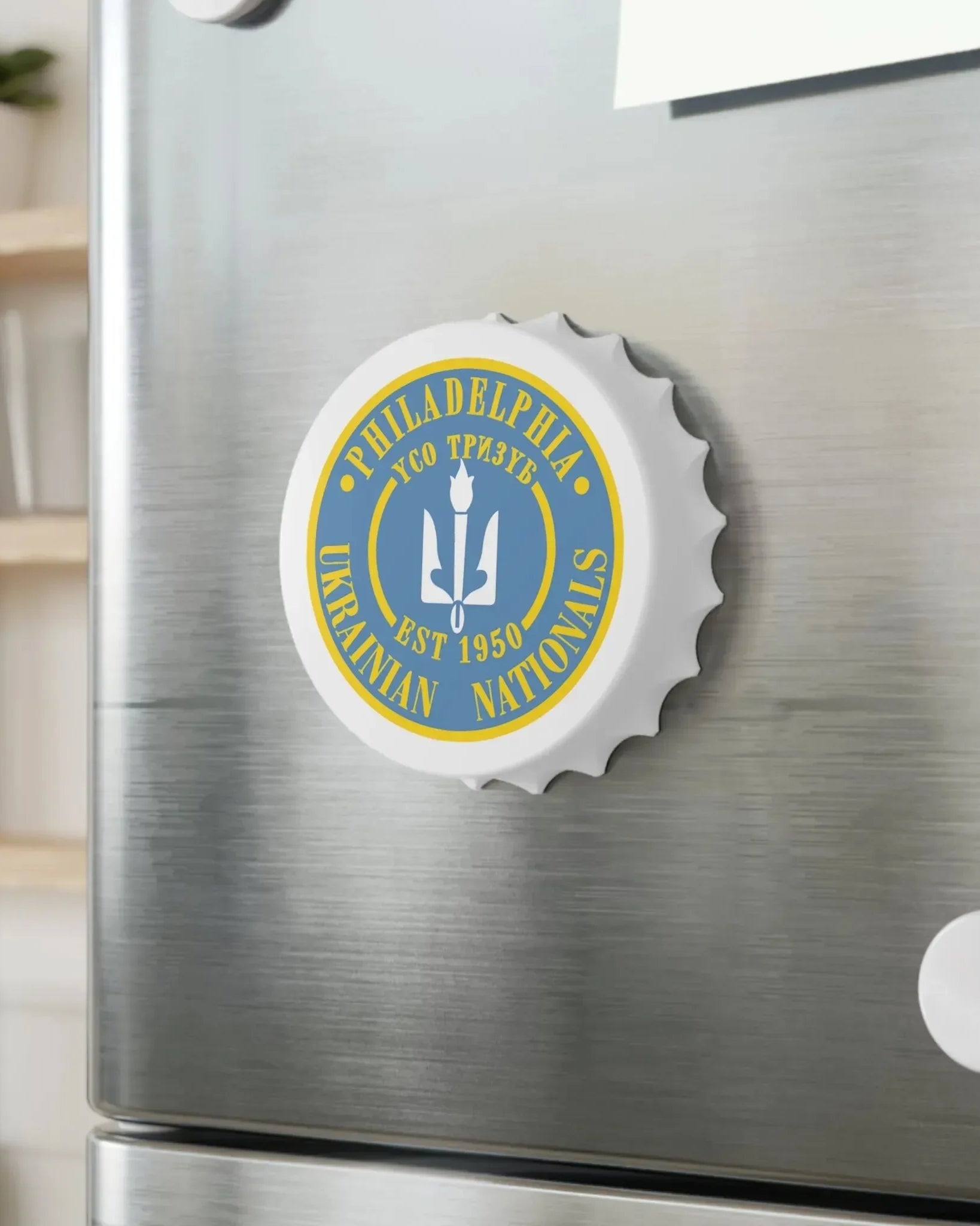 Philadelphia Ukrainian Nationals Magnetic Bottle Opener Bottle Openers