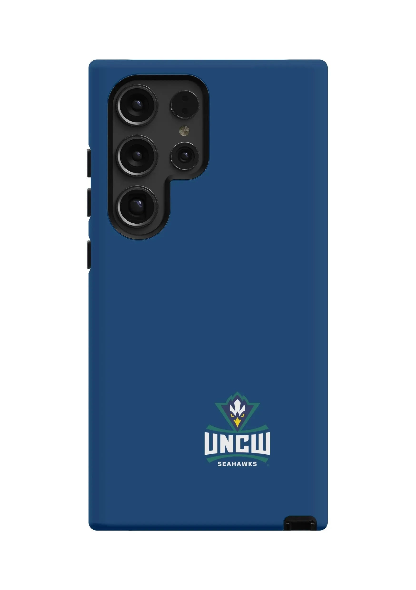 UNC Wilmington Samsung Galaxy 24, 23 Mobile Phone Case -Navy Matte Mobile Phone Cases