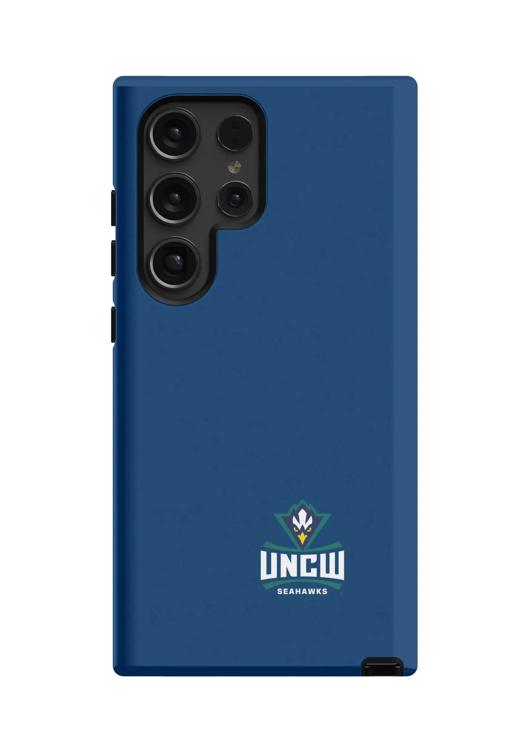 UNC Wilmington Samsung Galaxy 24, 23 Mobile Phone Case -Navy Gloss Mobile Phone Cases
