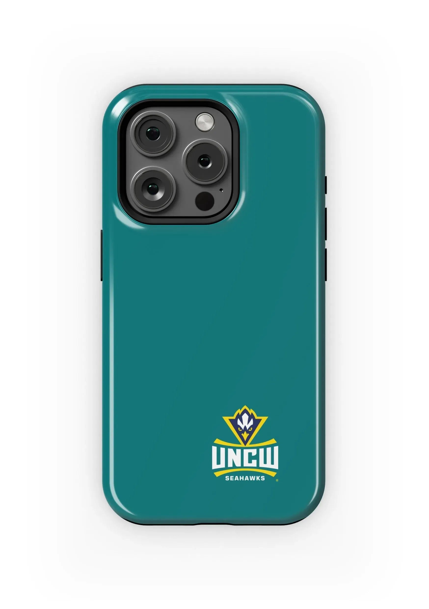 UNC Wilmington iPhone 15, 14, 13 Mobile Phone Case - Teal Gloss Mobile Phone Cases