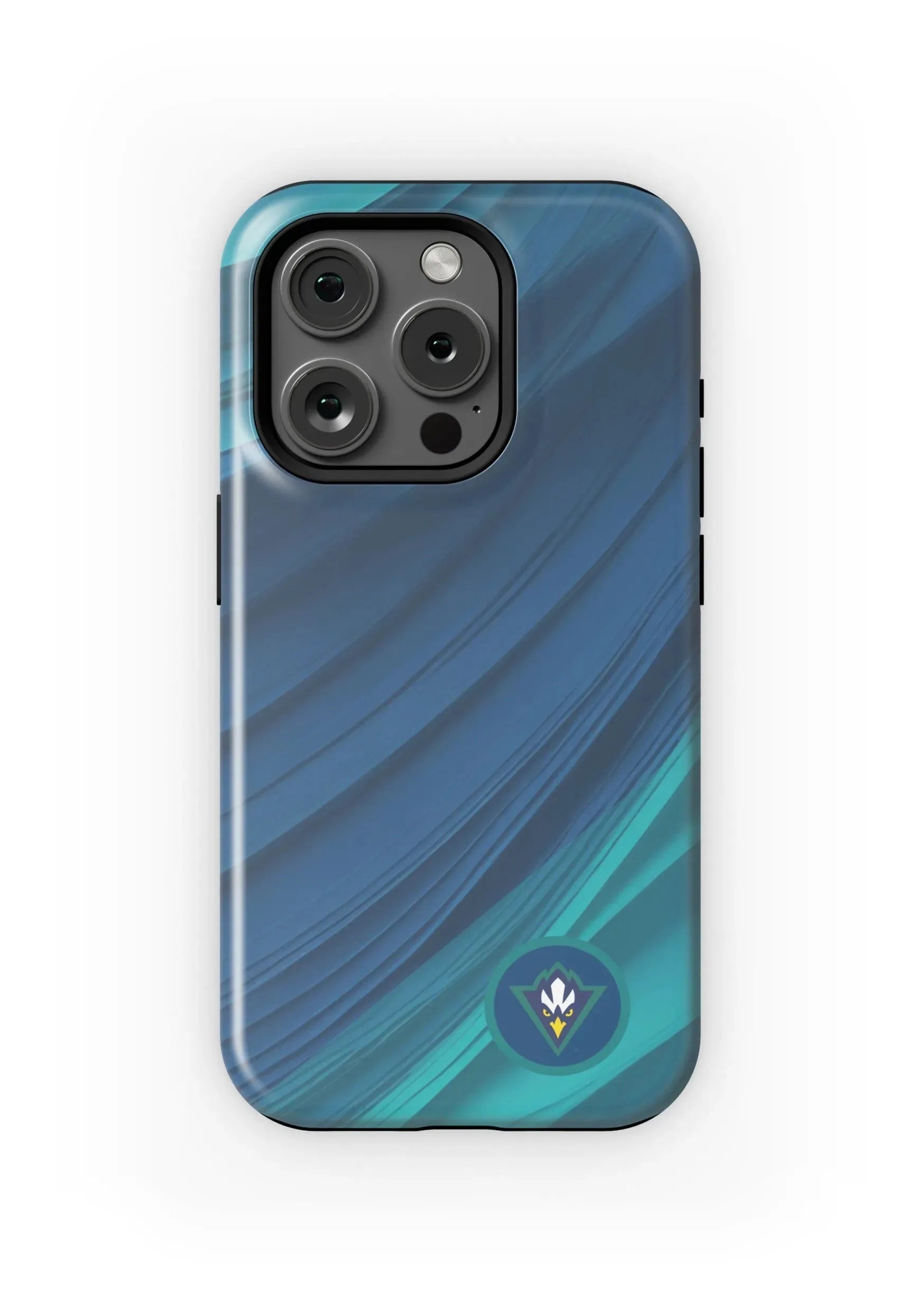 UNC Wilmington iPhone 15, 14, 13 Mobile Phone Case - Wave Matte Mobile Phone Cases