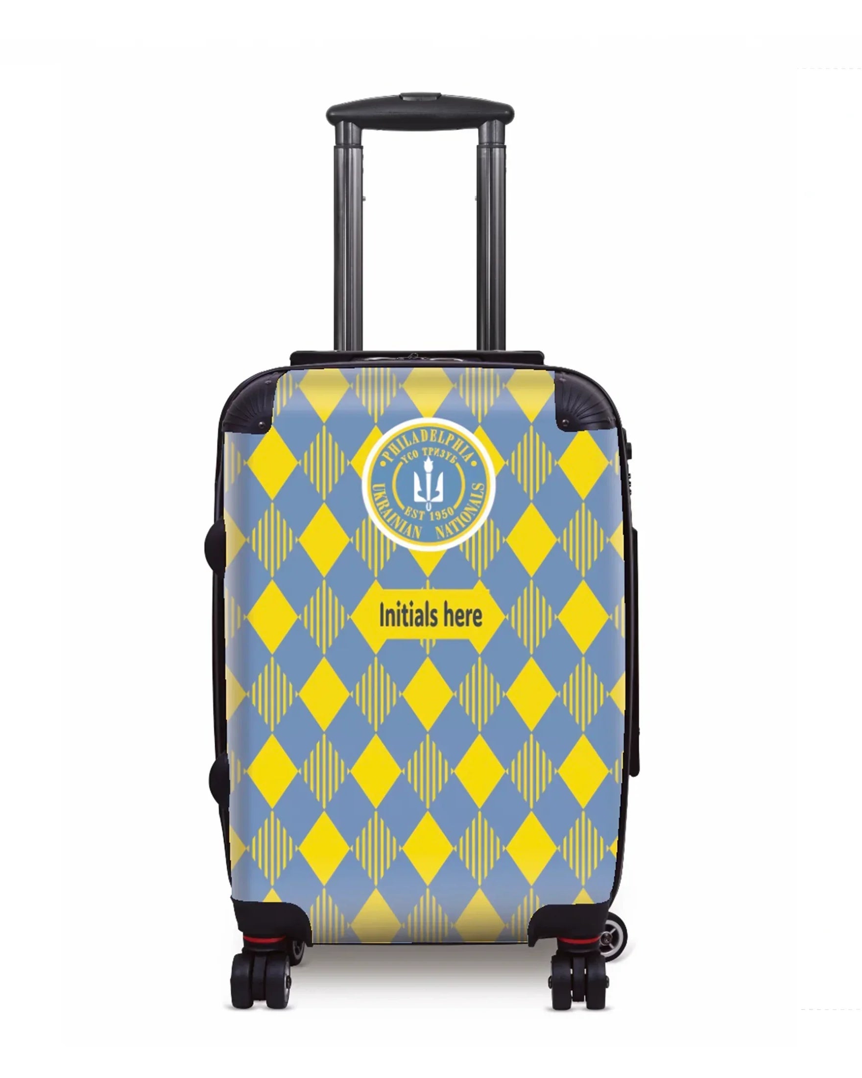 Philadelphia Ukrainian Nationals 20" Carry-on Suitcase Luggage - Argyle Suitcases