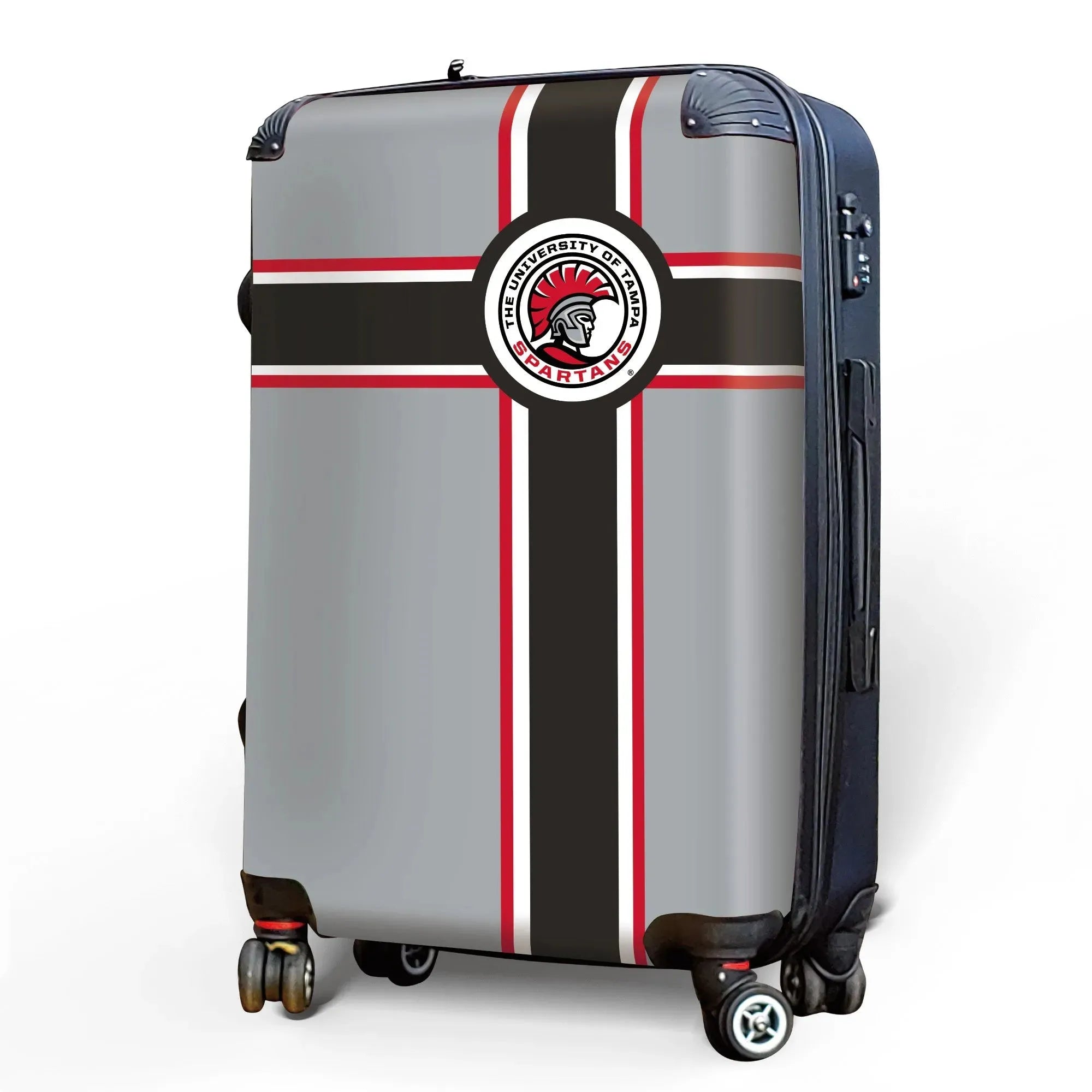 University of Tampa Carry-on Suitcase - Cross Stripes Suitcases