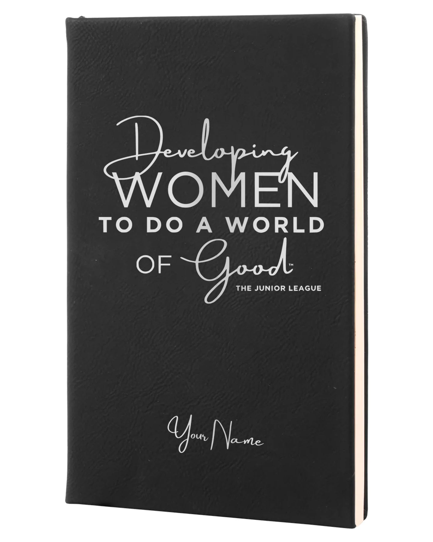 Junior League Personalized Leatherette Journal - World of Good